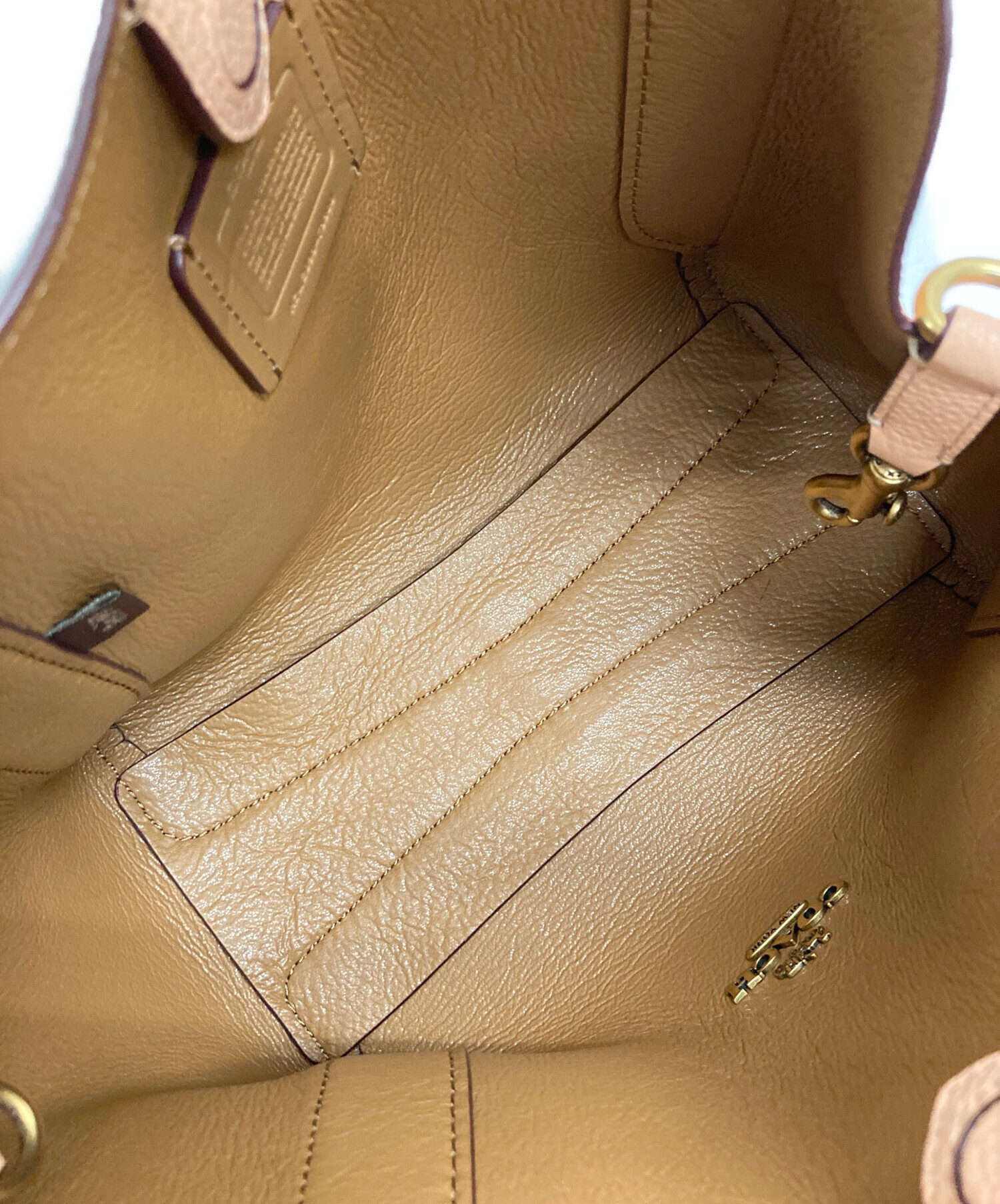 中古・古着通販】COACH (コーチ) ハドリー ホーボー 21 ベージュ