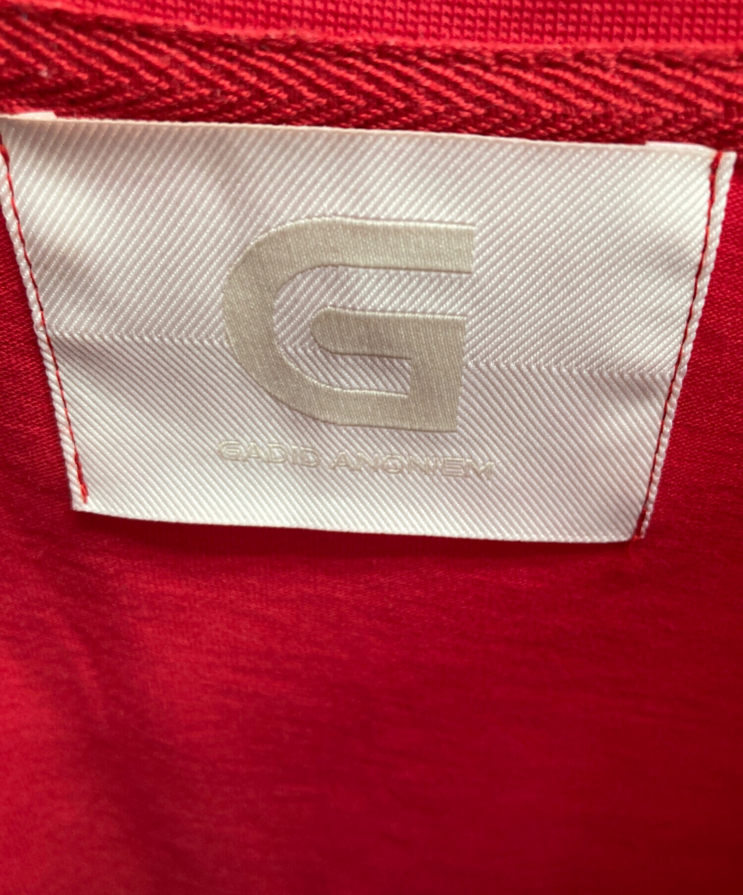 中古・古着通販】gadid anoniem (ガディッド アノニム) ZEKE / RED