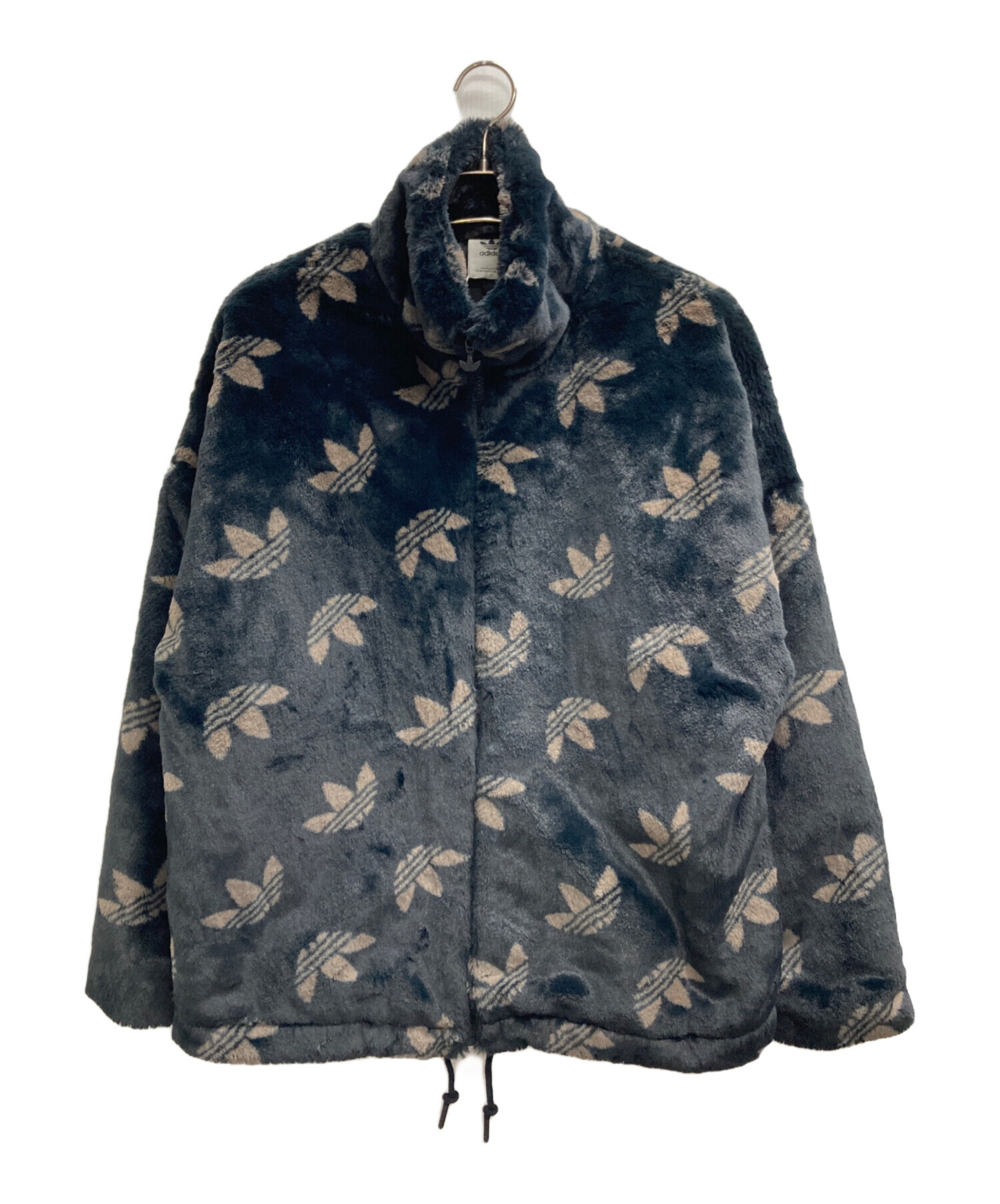 中古・古着通販】adidas (アディダス) モノグラムフェイクファー