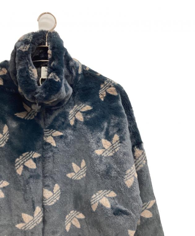 中古・古着通販】adidas (アディダス) モノグラムフェイクファー