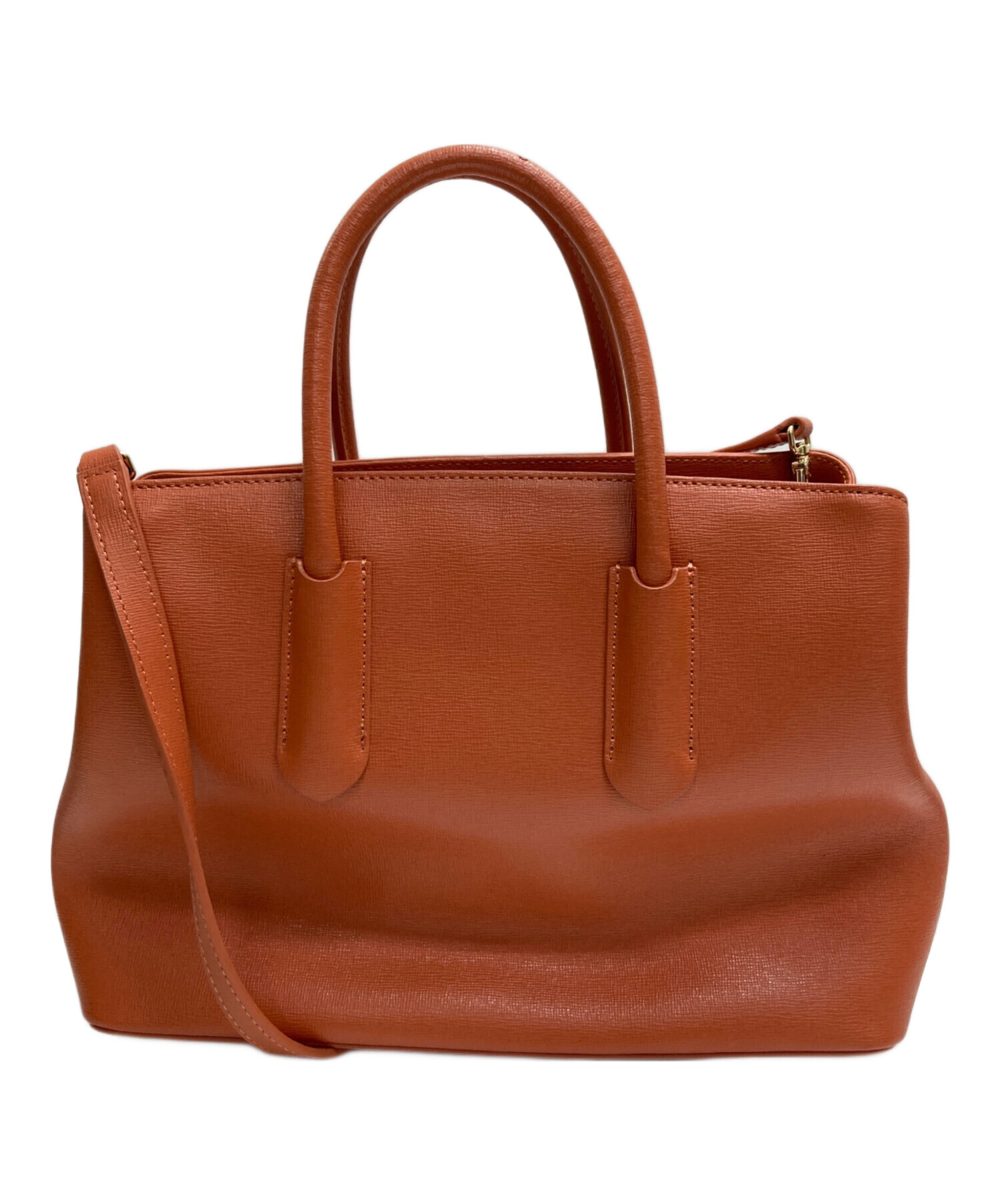 中古・古着通販】FURLA (フルラ) 2WAYバッグ オレンジ｜ブランド・古着 