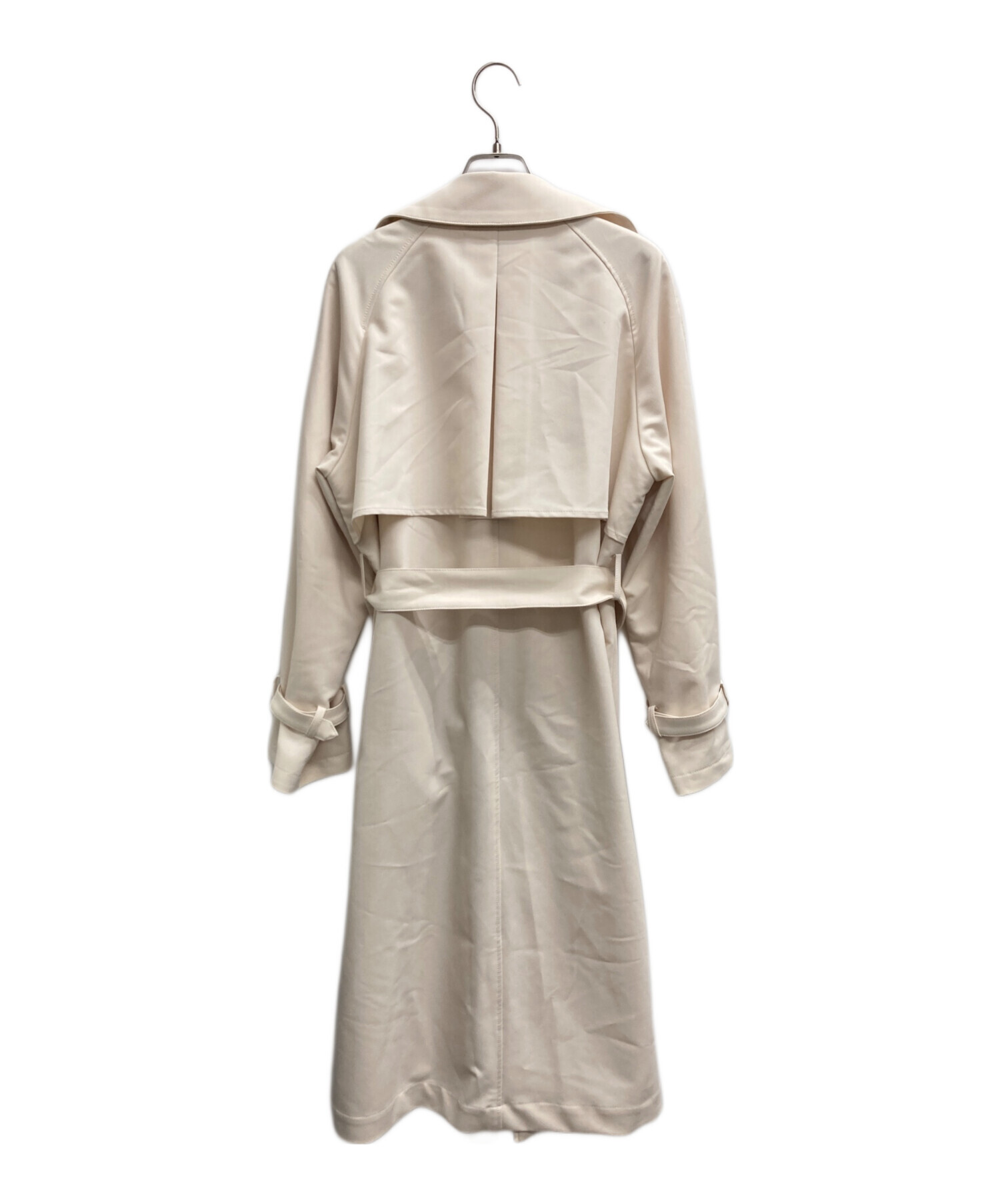 のあこ 中古・古着通販】anuans (アニュアンス) ビッグラペルトレンチコート