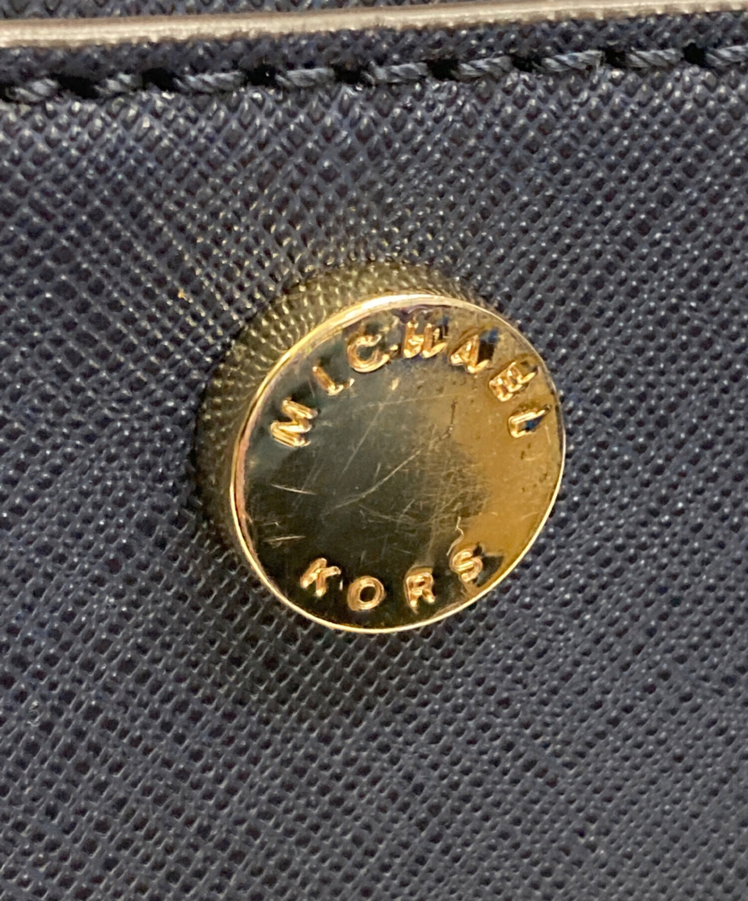 中古・古着通販】MICHAEL KORS (マイケルコース) 2WAYバッグ ネイビー 