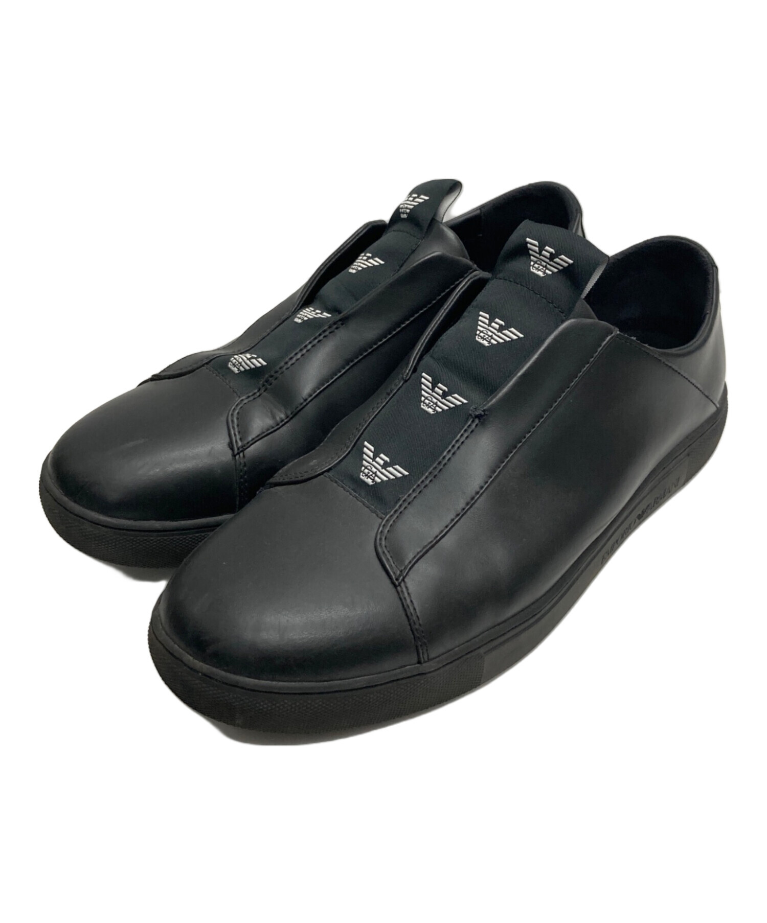 中古・古着通販】EMPORIO ARMANI (エンポリオアルマーニ) スリッポン 