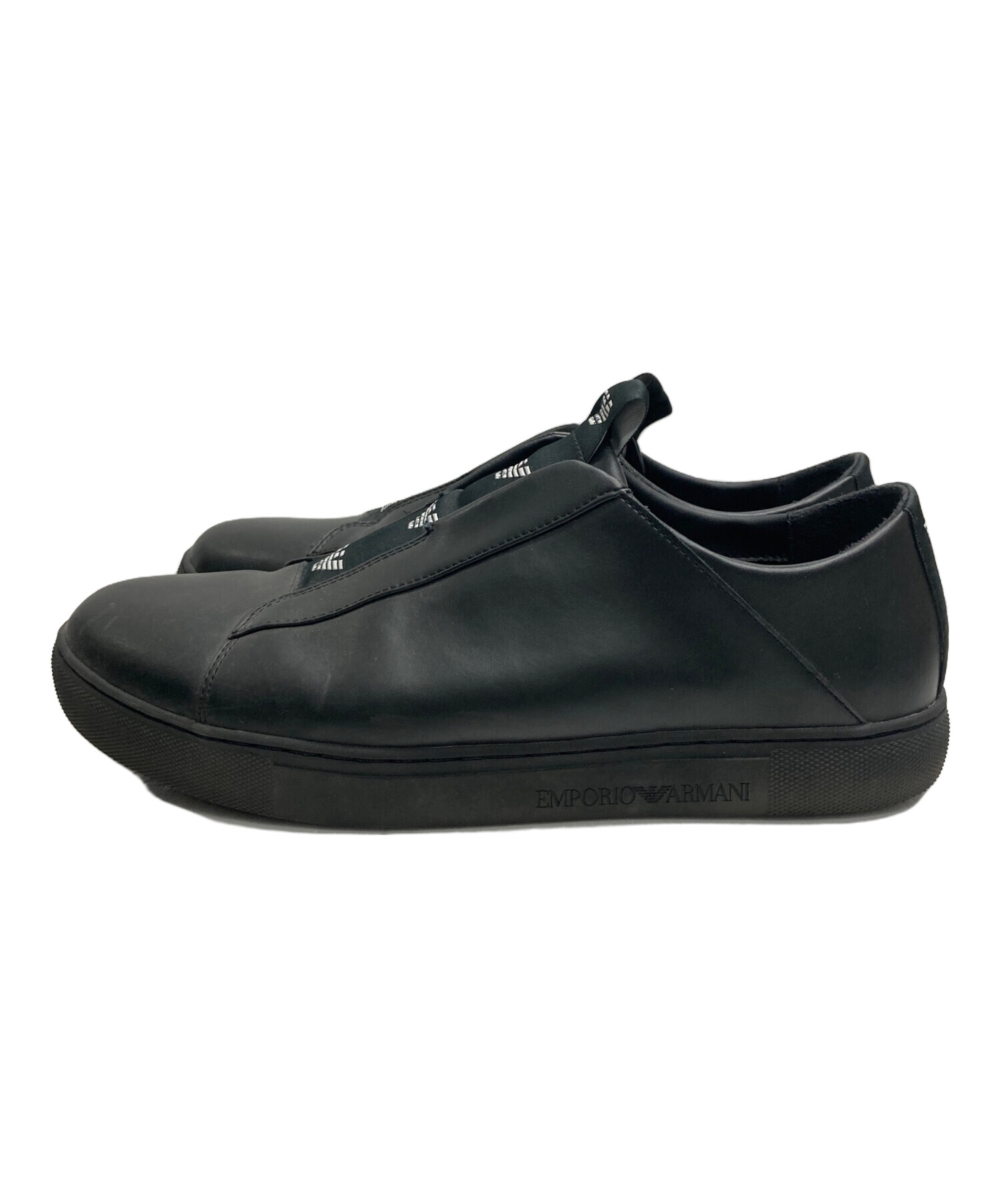 中古・古着通販】EMPORIO ARMANI (エンポリオアルマーニ) スリッポン 
