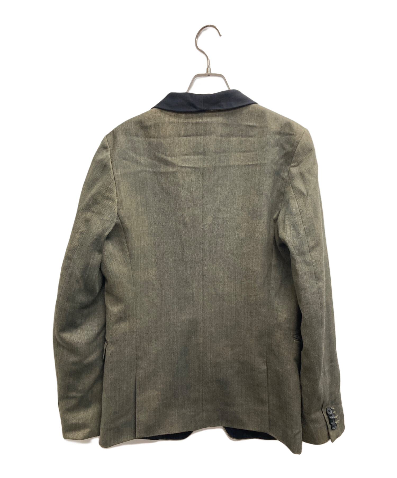中古・古着通販】DIESEL (ディーゼル) テーラードジャケット グリーン 