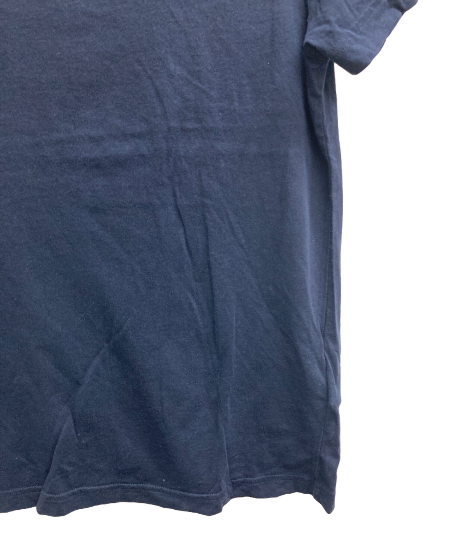 中古・古着通販】PRADA (プラダ) VネックTシャツ ネイビー サイズ:S 