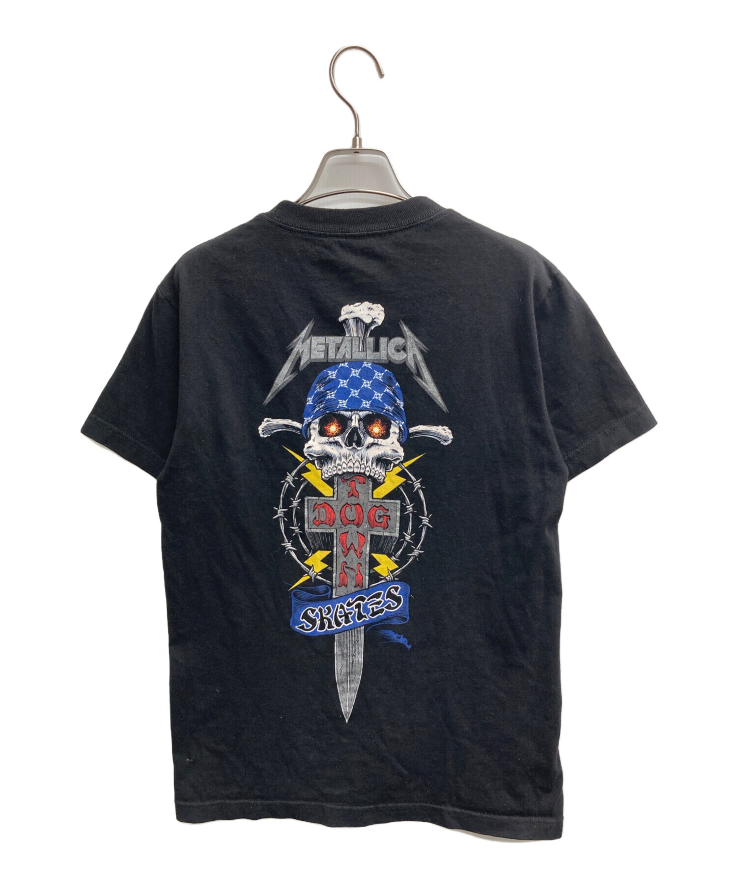 中古・古着通販】DOG TOWN (ドッグ タウン) コラボTシャツ ブラック 
