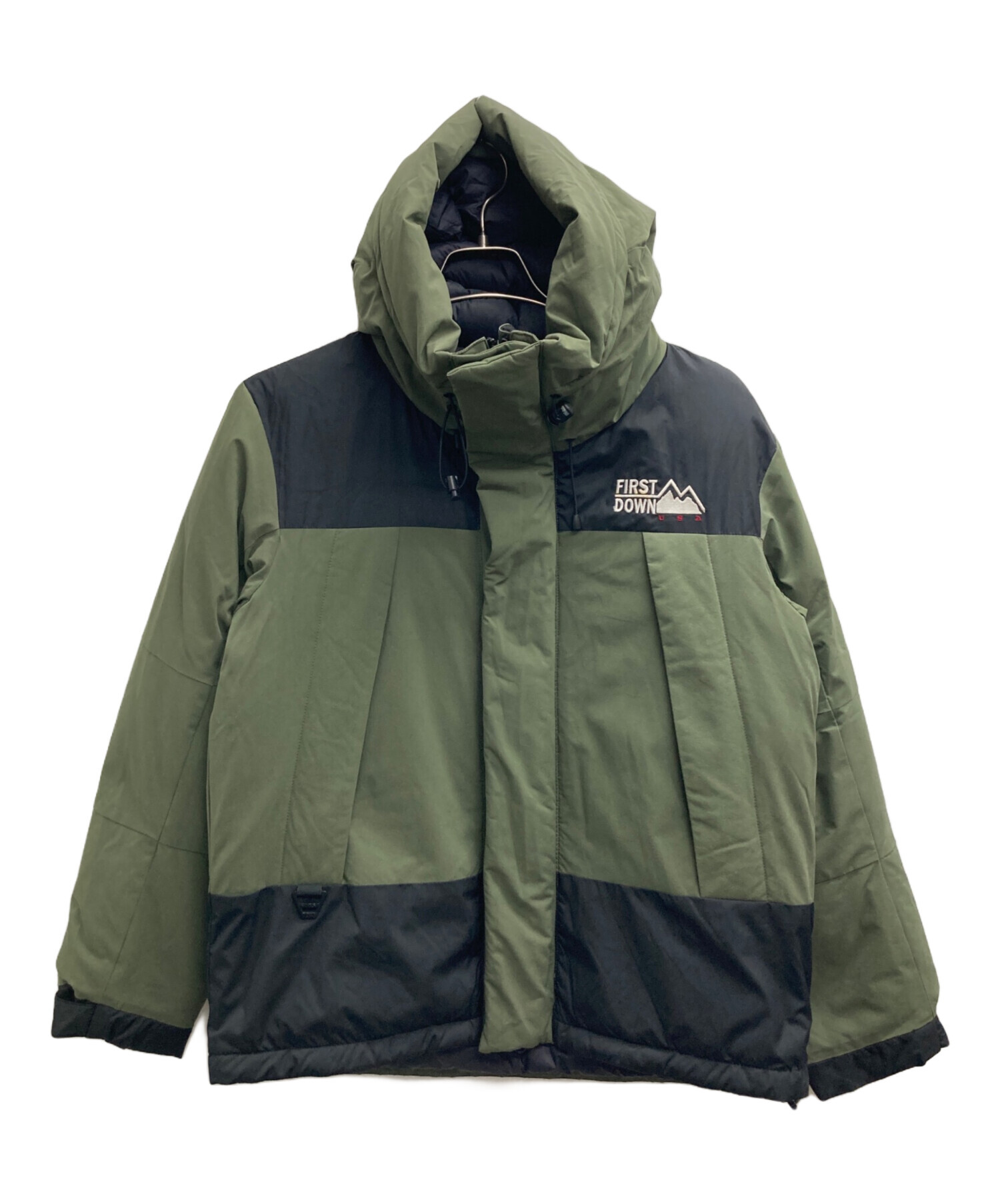   オリーブ ダウンジャケット　XSサイズ 中古・古着通販】UNIQLO (ユニクロ) ダウンジャケット オリーブ