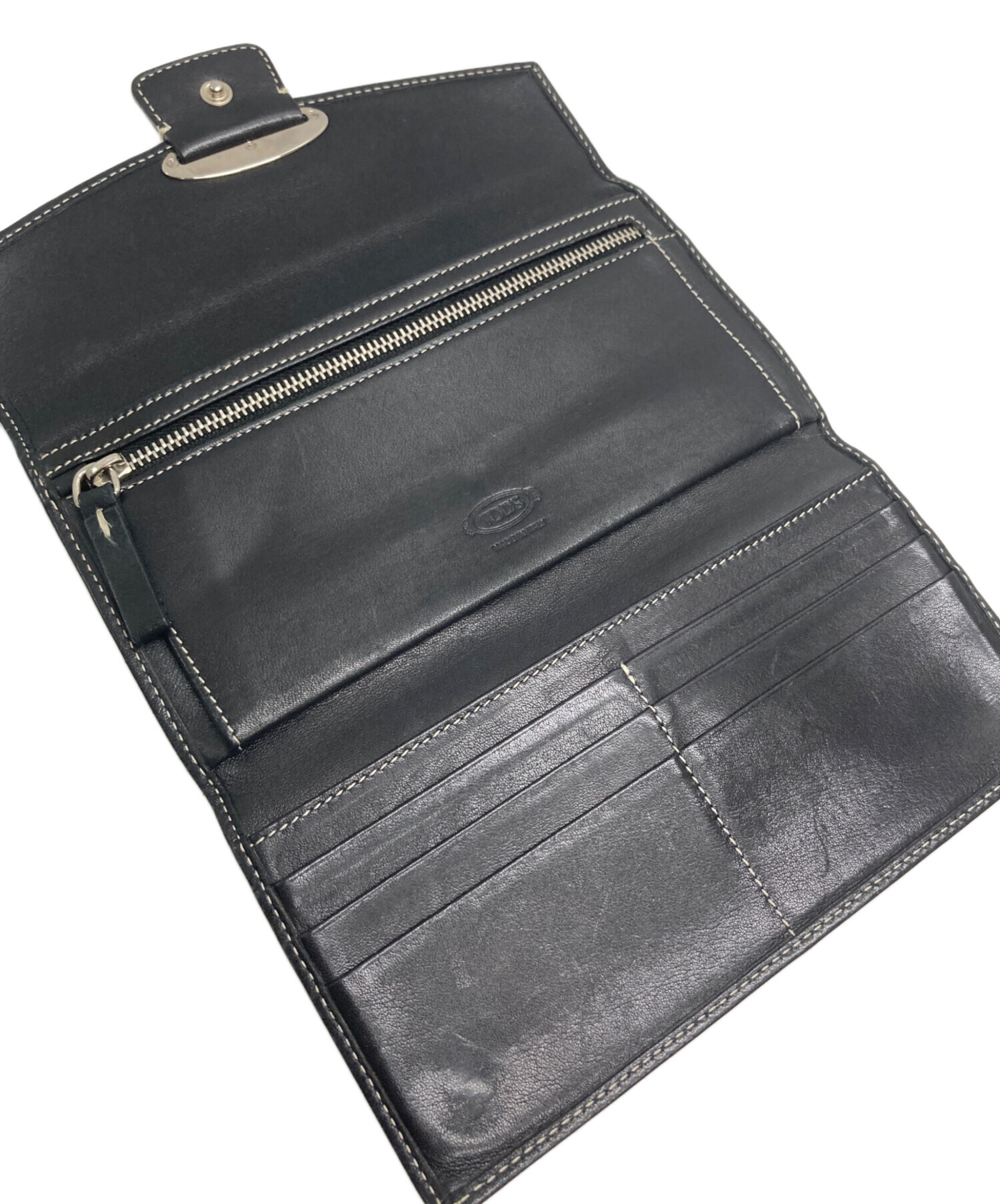 中古・古着通販】TOD'S (トッズ) 財布 ブラック｜ブランド・古着通販