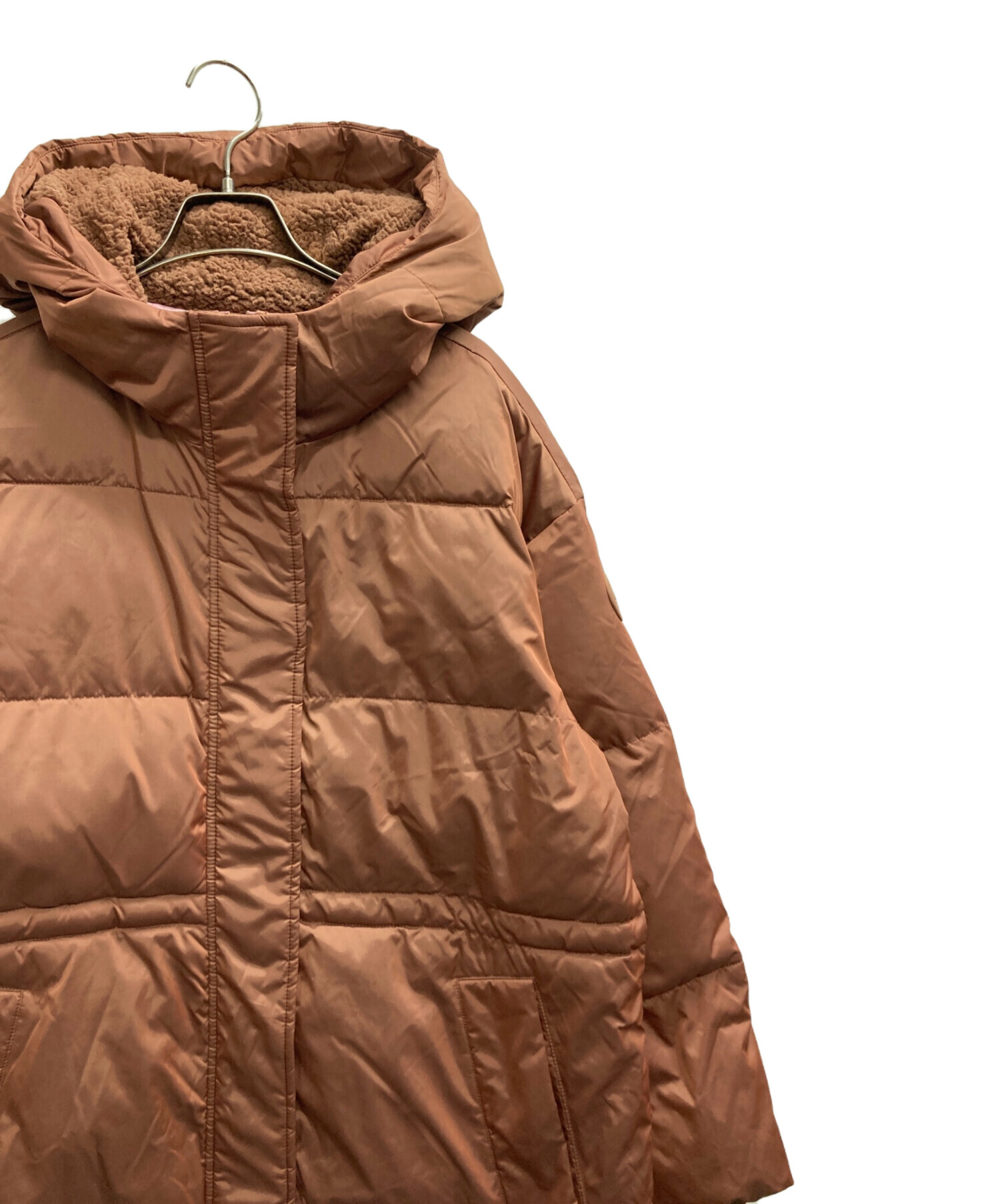 中古・古着通販】UGG (アグ) Keeley Long Puffer Coat ブラウン サイズ 