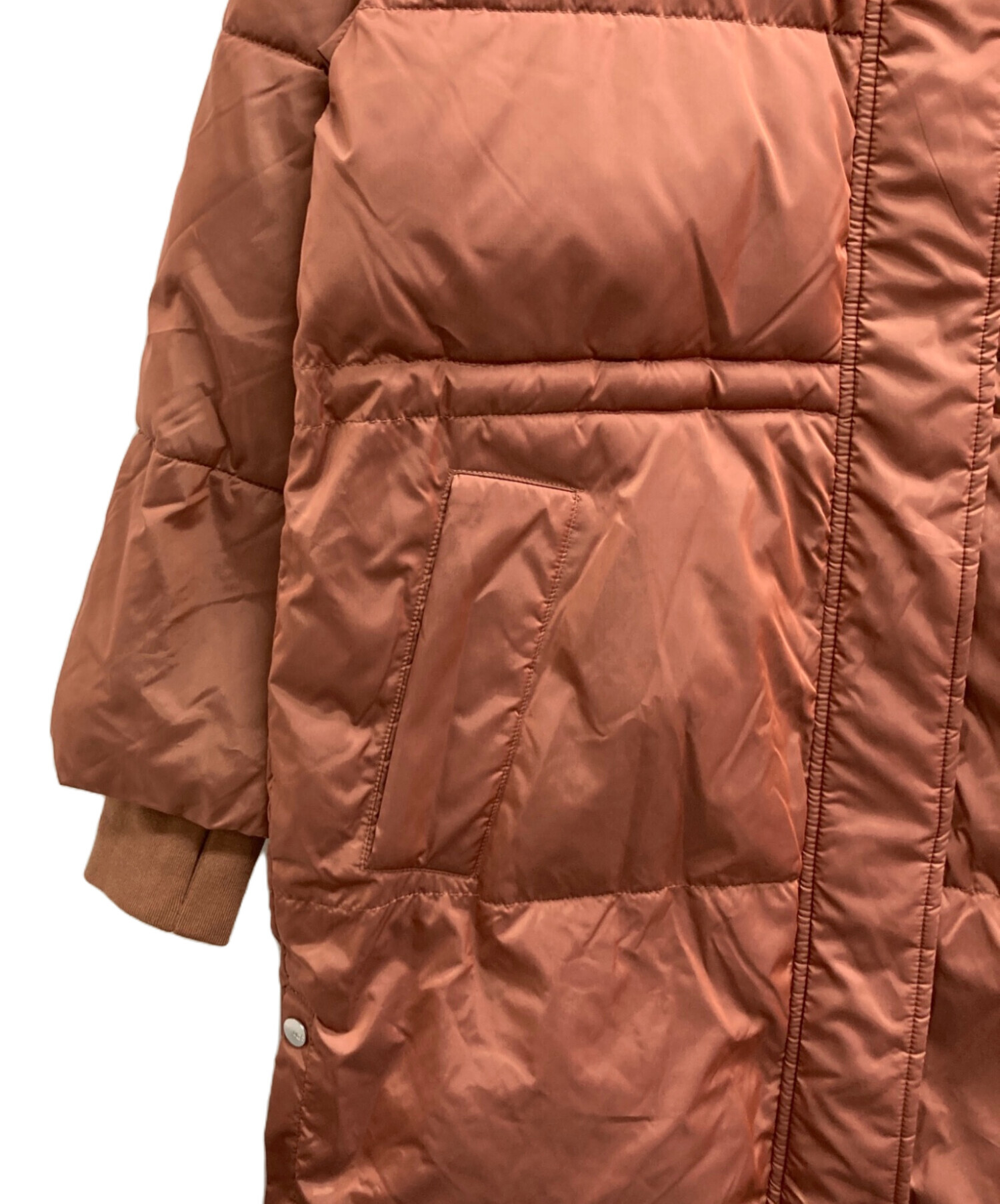 中古・古着通販】UGG (アグ) Keeley Long Puffer Coat ブラウン サイズ 