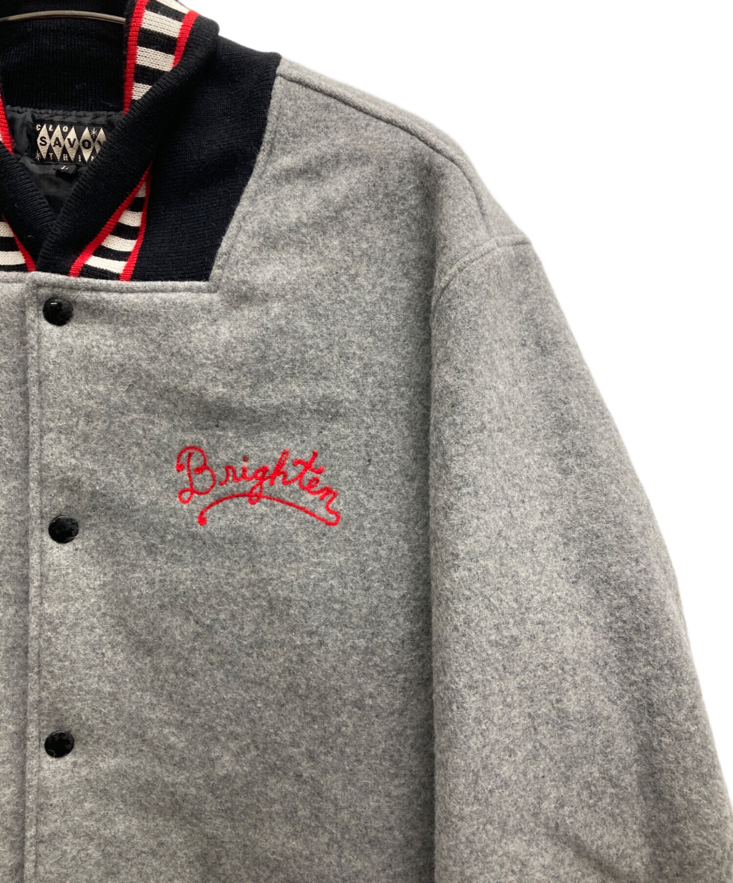 中古・古着通販】SAVOY (サボイ) ウールジャケット グレー サイズ:L