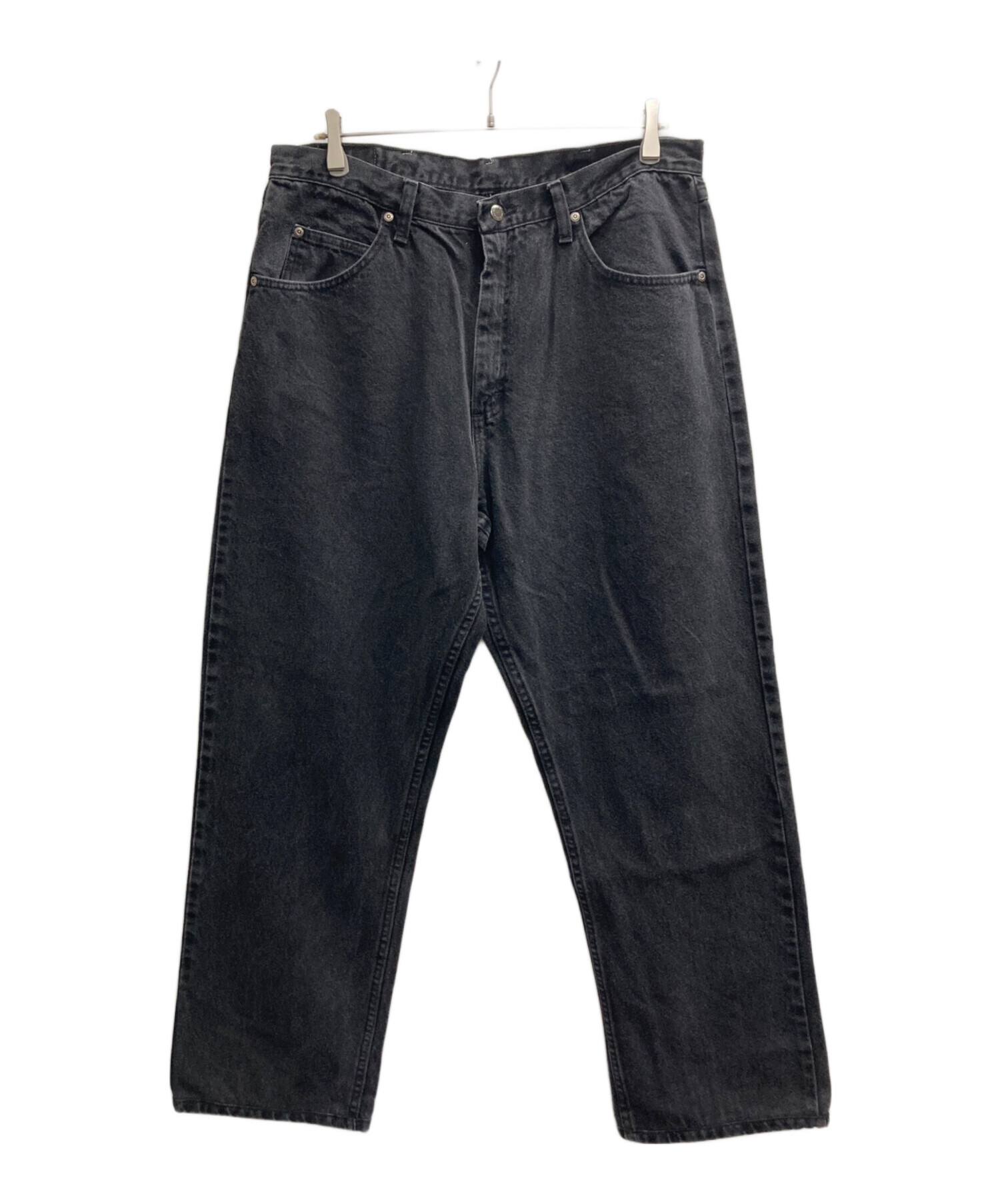 中古・古着通販】Wrangler (ラングラー) デニムパンツ ブラック サイズ 