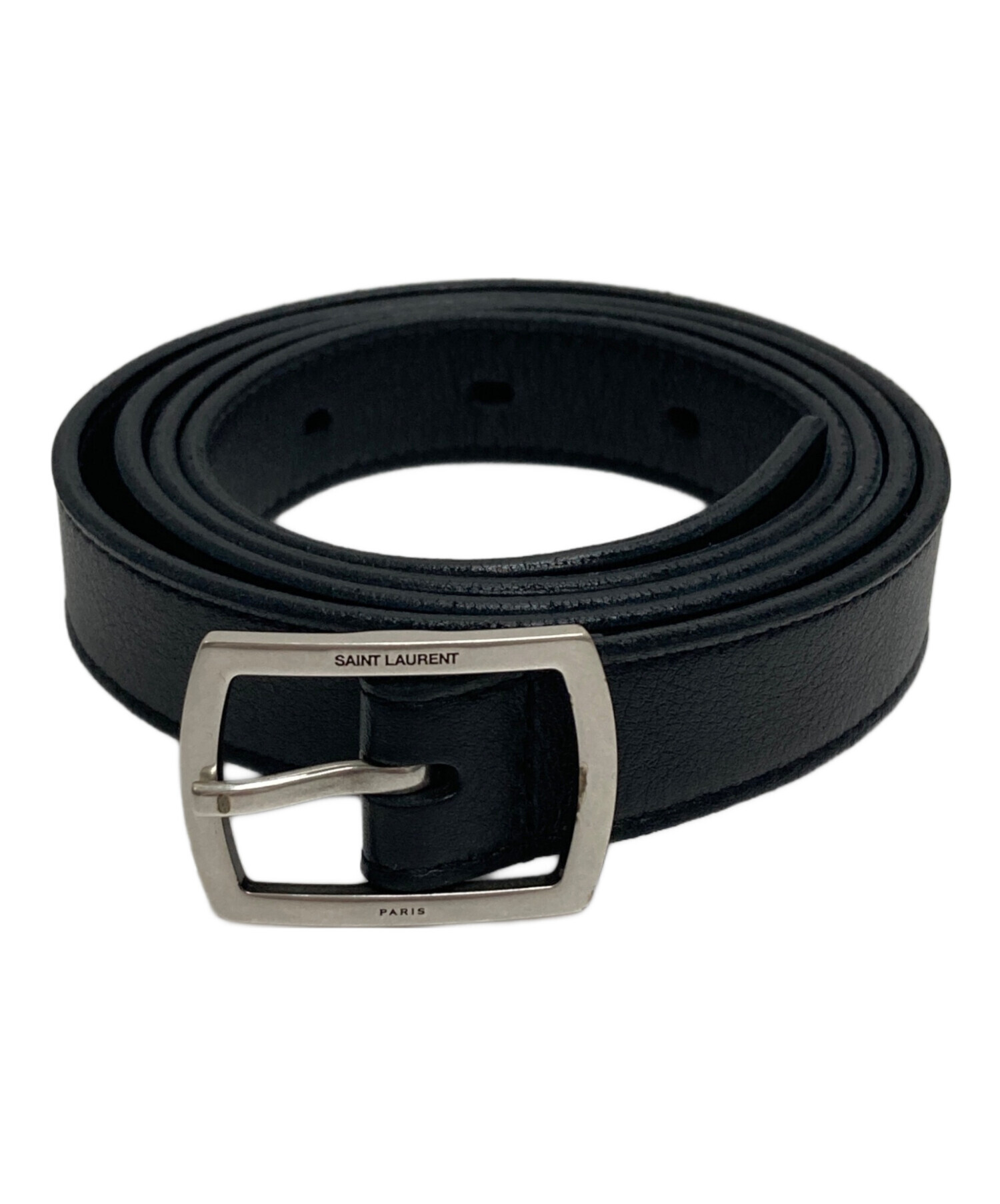 SAINT LAURENT サンローラン ウエスタンベルト ナロー サンローランパリ SAINT LAURENT PARIS モノグラム ナロー ベルト