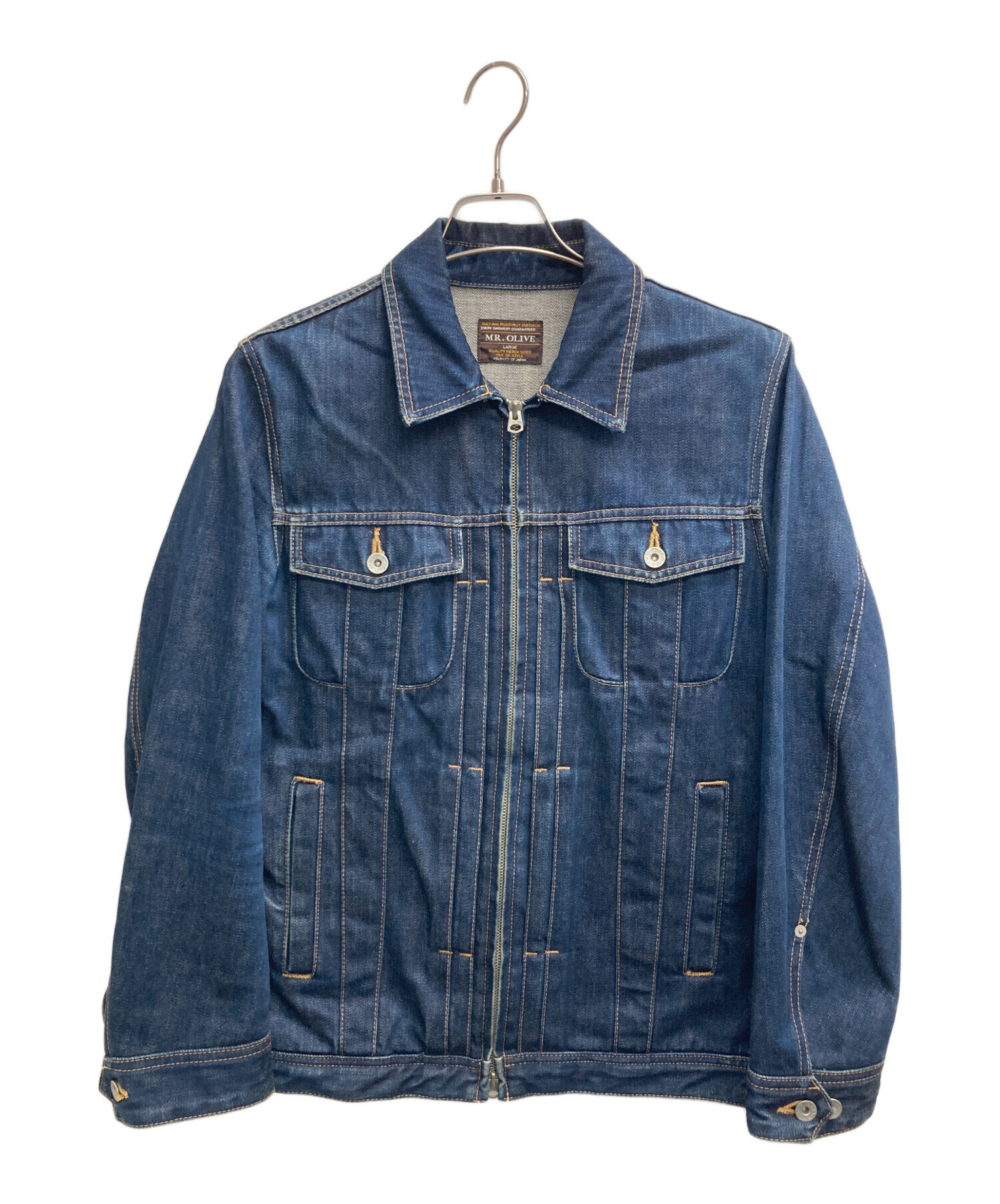中古・古着通販】MR.OLIVE (ミスターオリーブ) デニムジャケット 