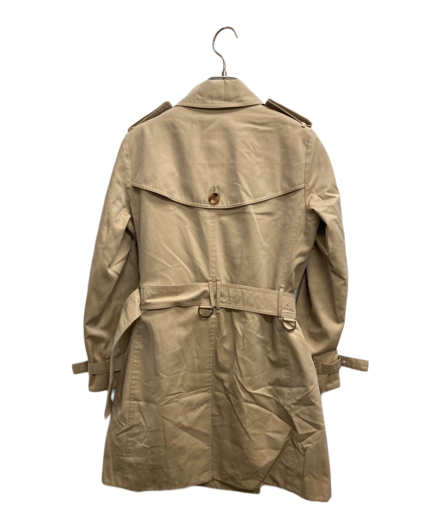 美品✴︎バーバリーロンドン/ショートトレンチ/ダブルボタンコート/ベージュ/11号 中古・古着通販】BURBERRY LONDON (バーバリーロンドン) ショート