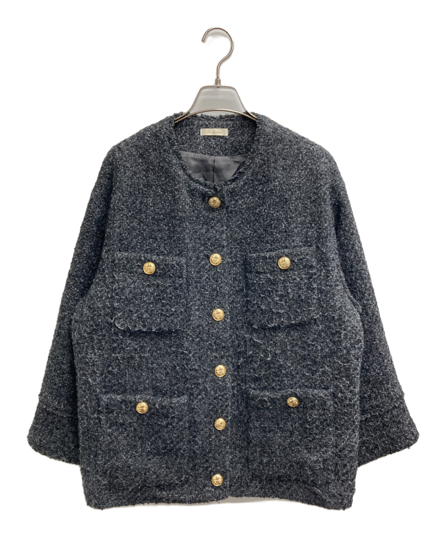 Loungedress（ラウンジドレス） ジャケット ノーカラージャケット