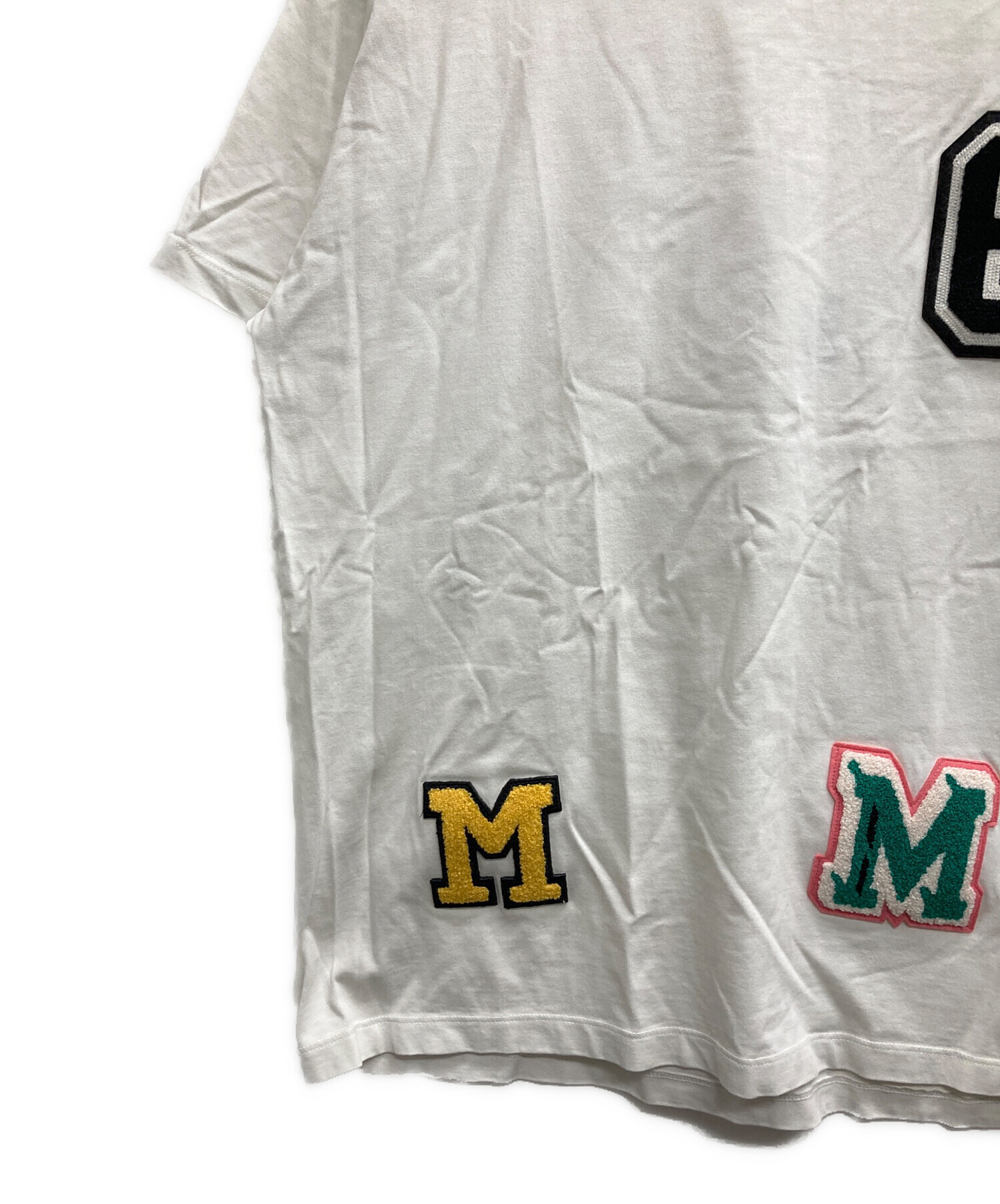 【加古川店】 中古 MM6(Maison Margiela) | エムエムシックスメゾンマルジェラ 半袖Ｔシャツ M60807 ベージュ 【112】 中古・古着通販】MM6 Maison Margiela (エムエムシックスメゾン