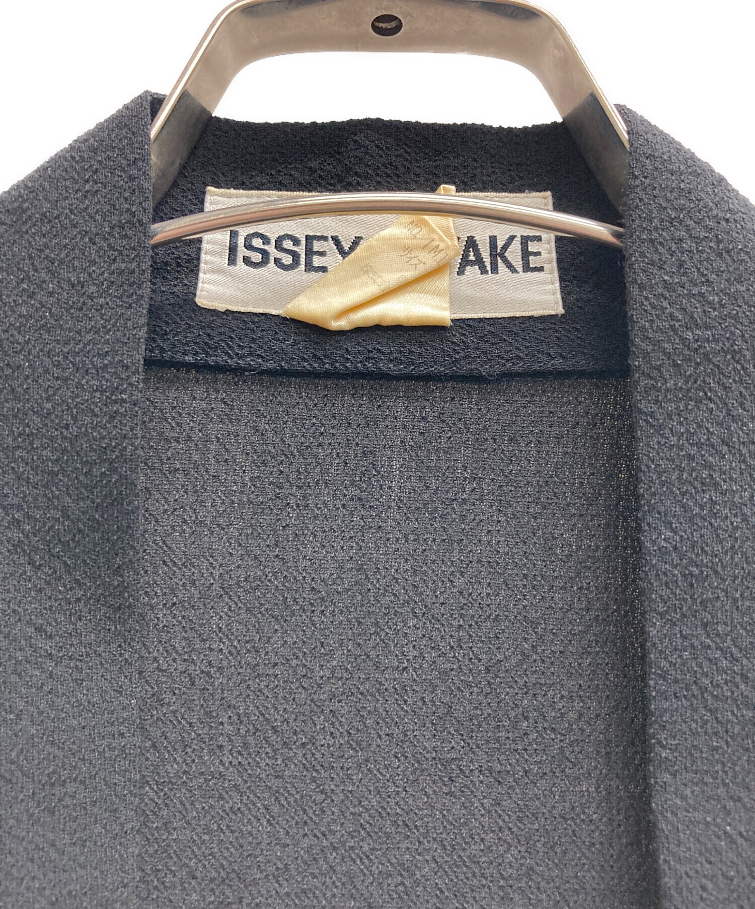 中古・古着通販】ISSEY MIYAKE (イッセイミヤケ) ノーカラージャケット