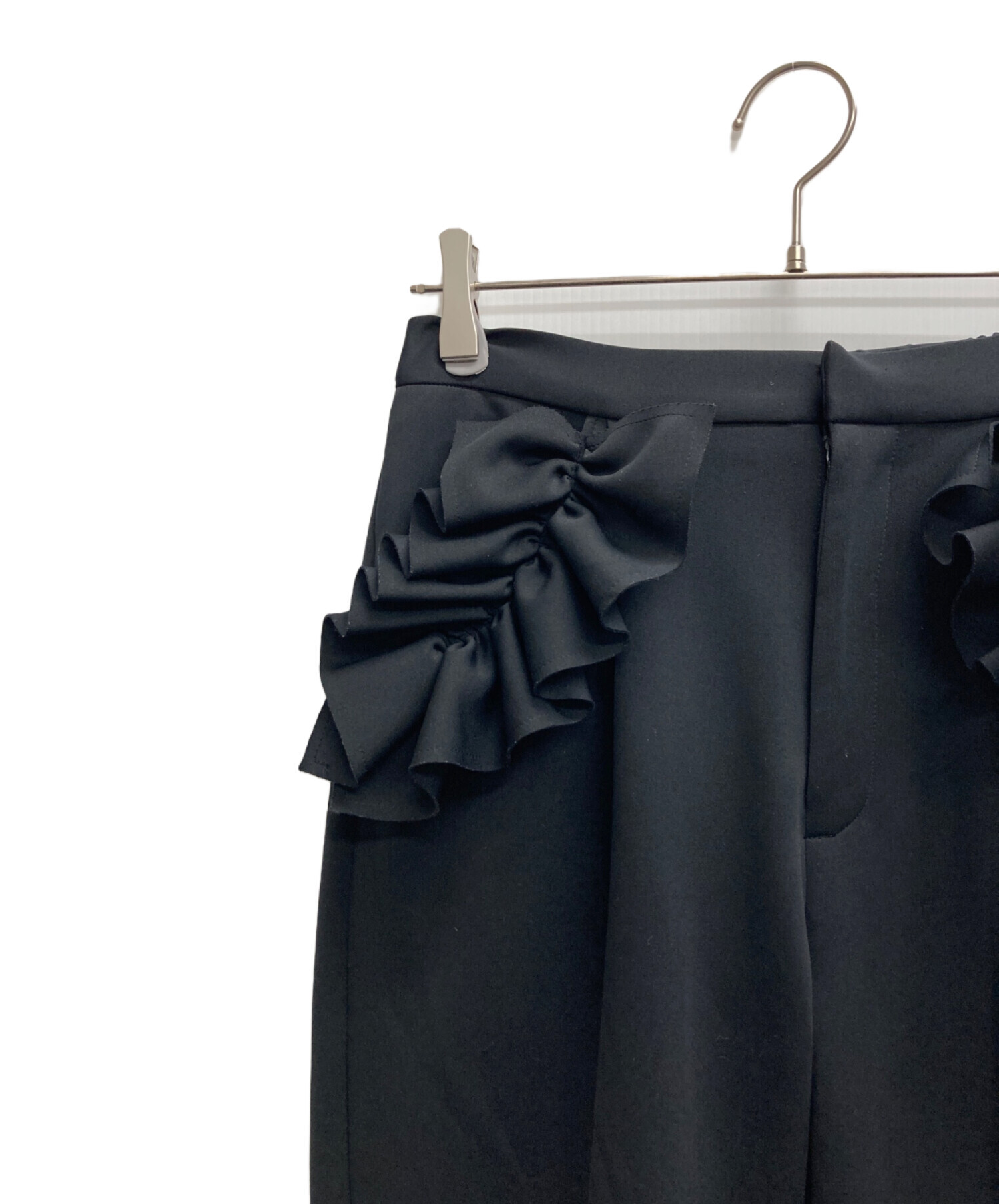 cygne 【シーニュ】フリルパンツ Marcelle ブラック 1 cygne シーニュ