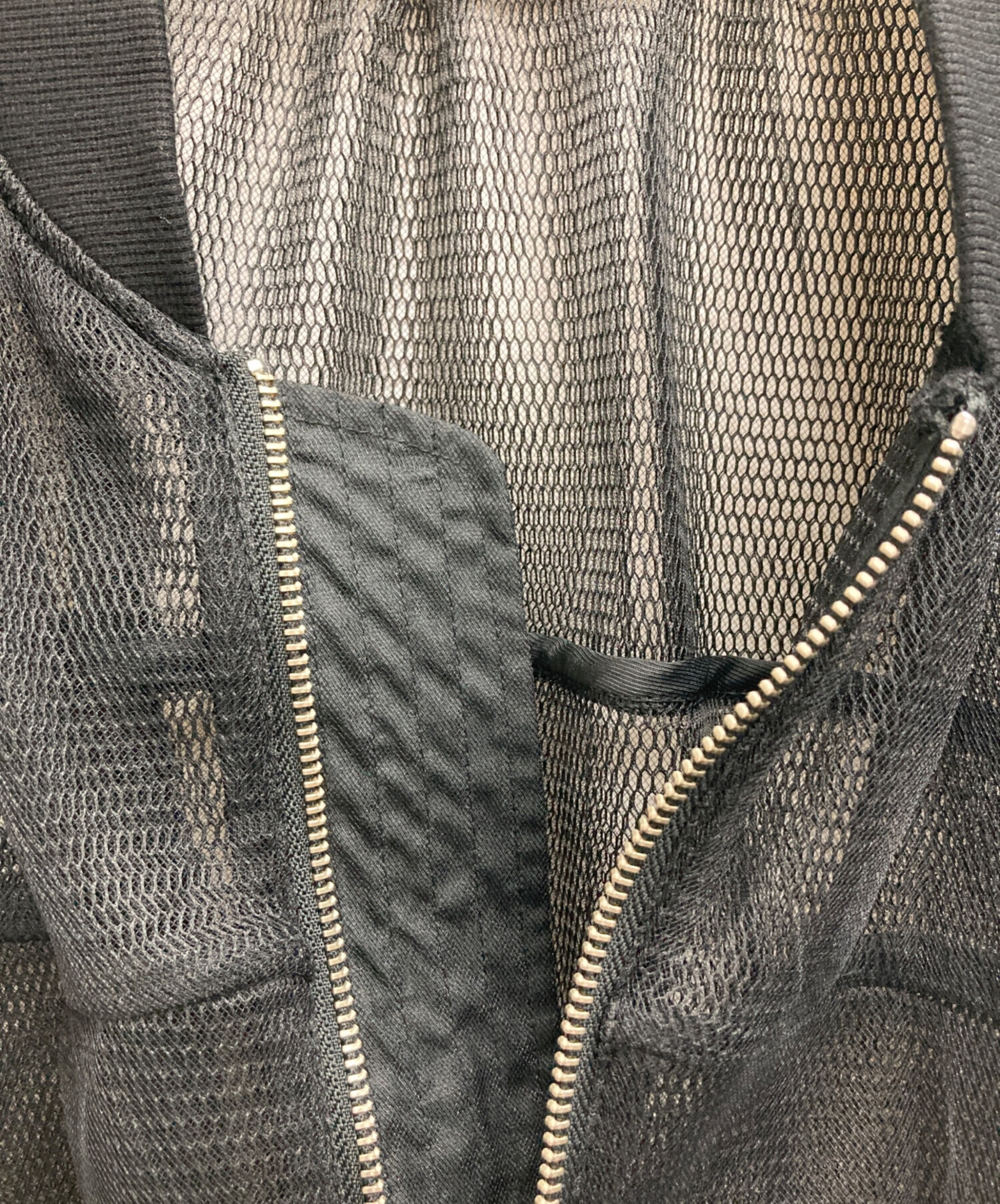 MAISON SPECIAL Tulle Layered Blouson | ヤマダウェブコム メゾン 