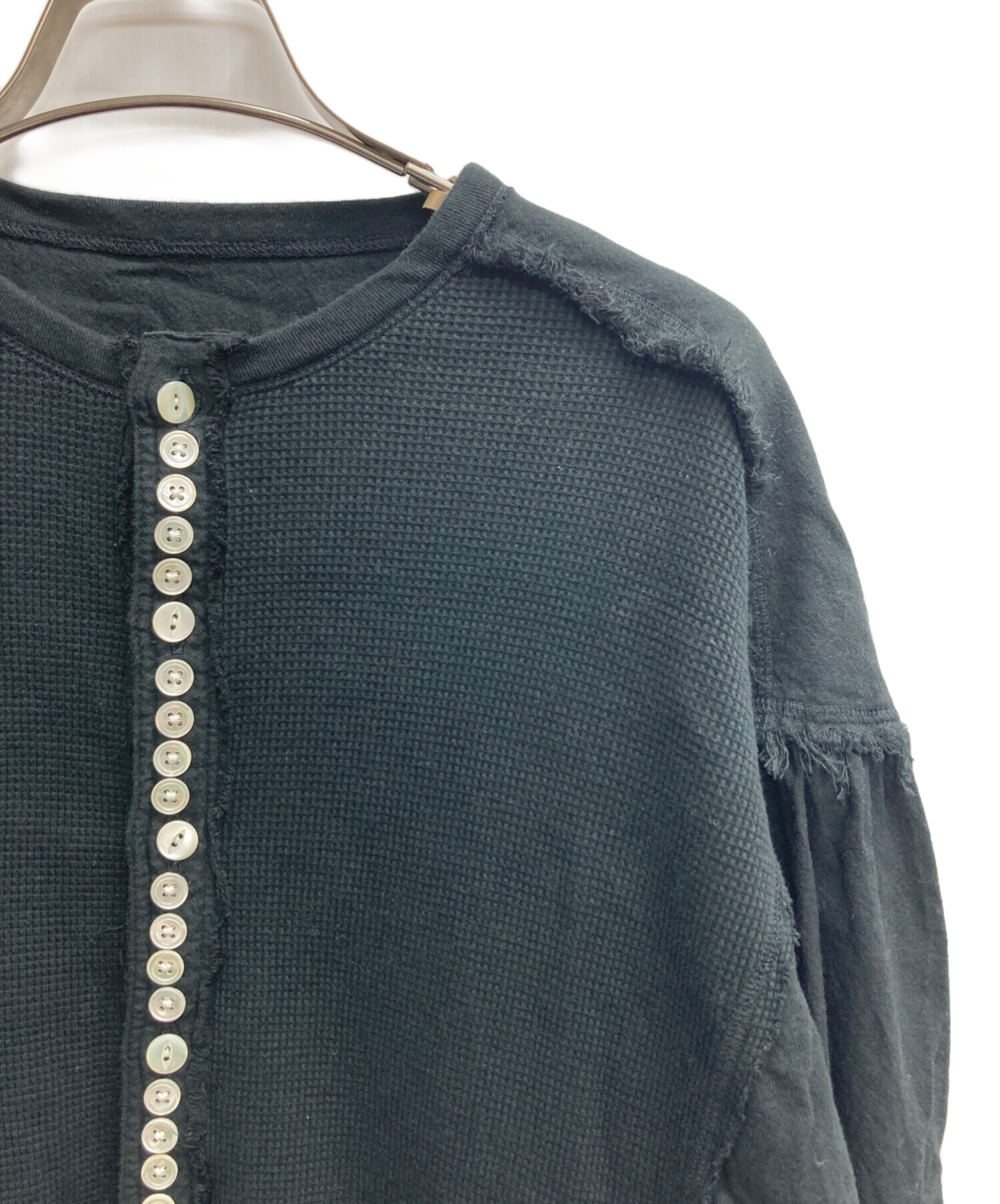 中古・古着通販】CURRENTAGE (カレンテージ) Patchwork jersey front