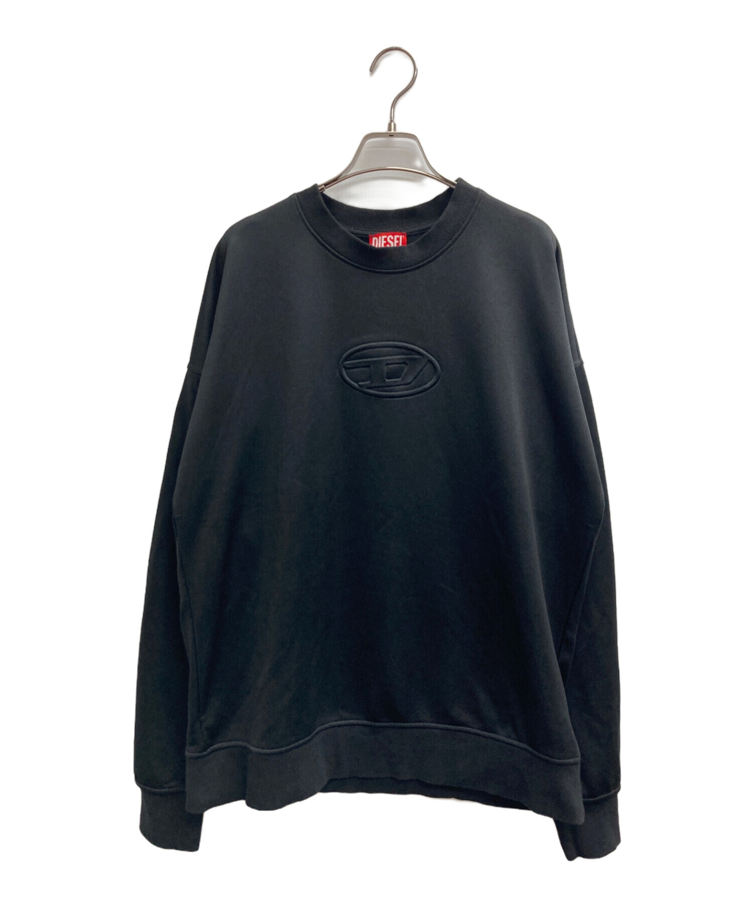 中古・古着通販】DIESEL (ディーゼル) エンボスロゴスウェット 