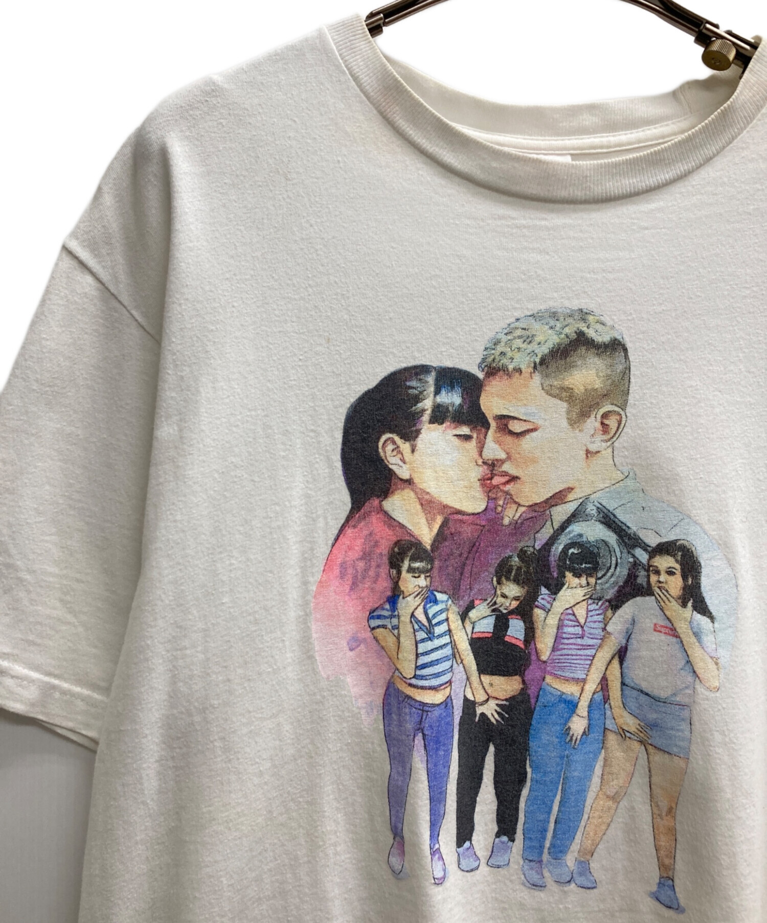 中古・古着通販】Supreme (シュプリーム) Kiss Tee ホワイト サイズ:M 