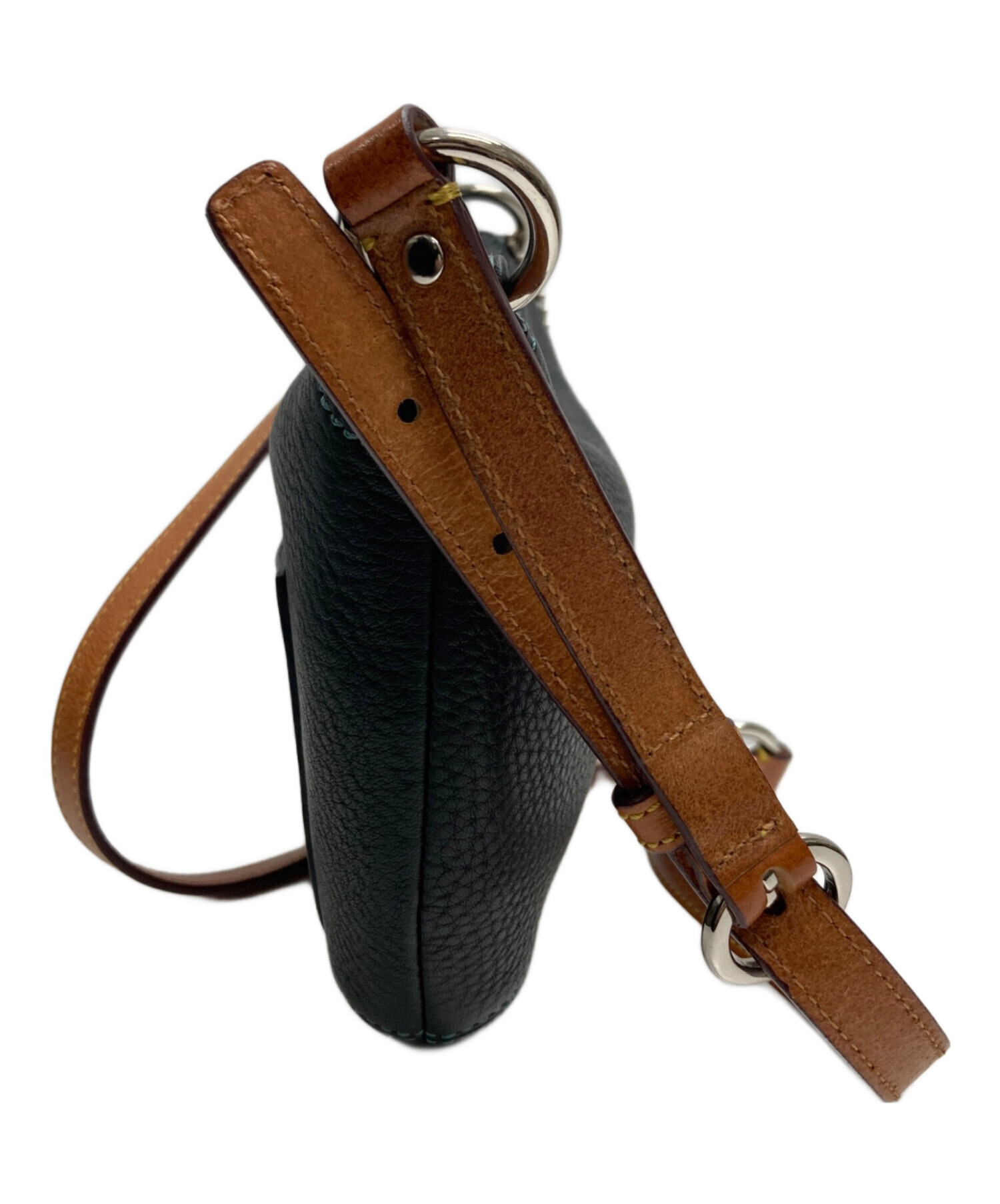 中古・古着通販】COACH (コーチ) ターンロックショルダーバッグ 