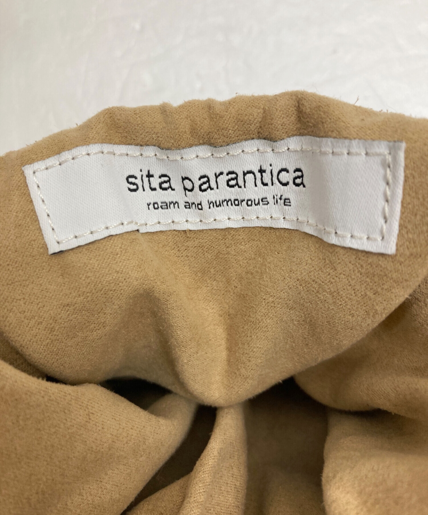 中古・古着通販】sita parantica (シータパランティカ) スェードドロー