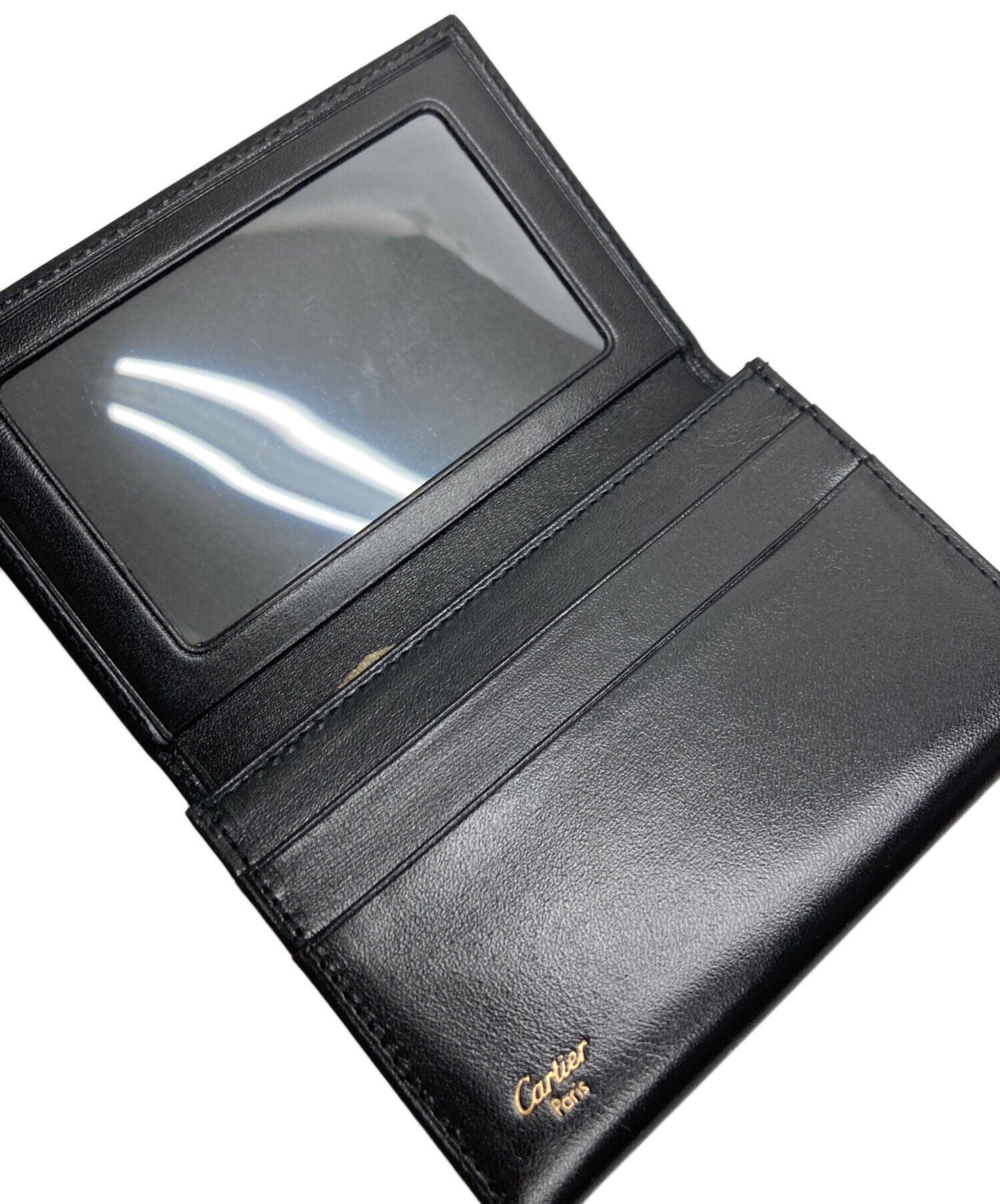 中古・古着通販】Cartier (カルティエ) カードケース ブラック