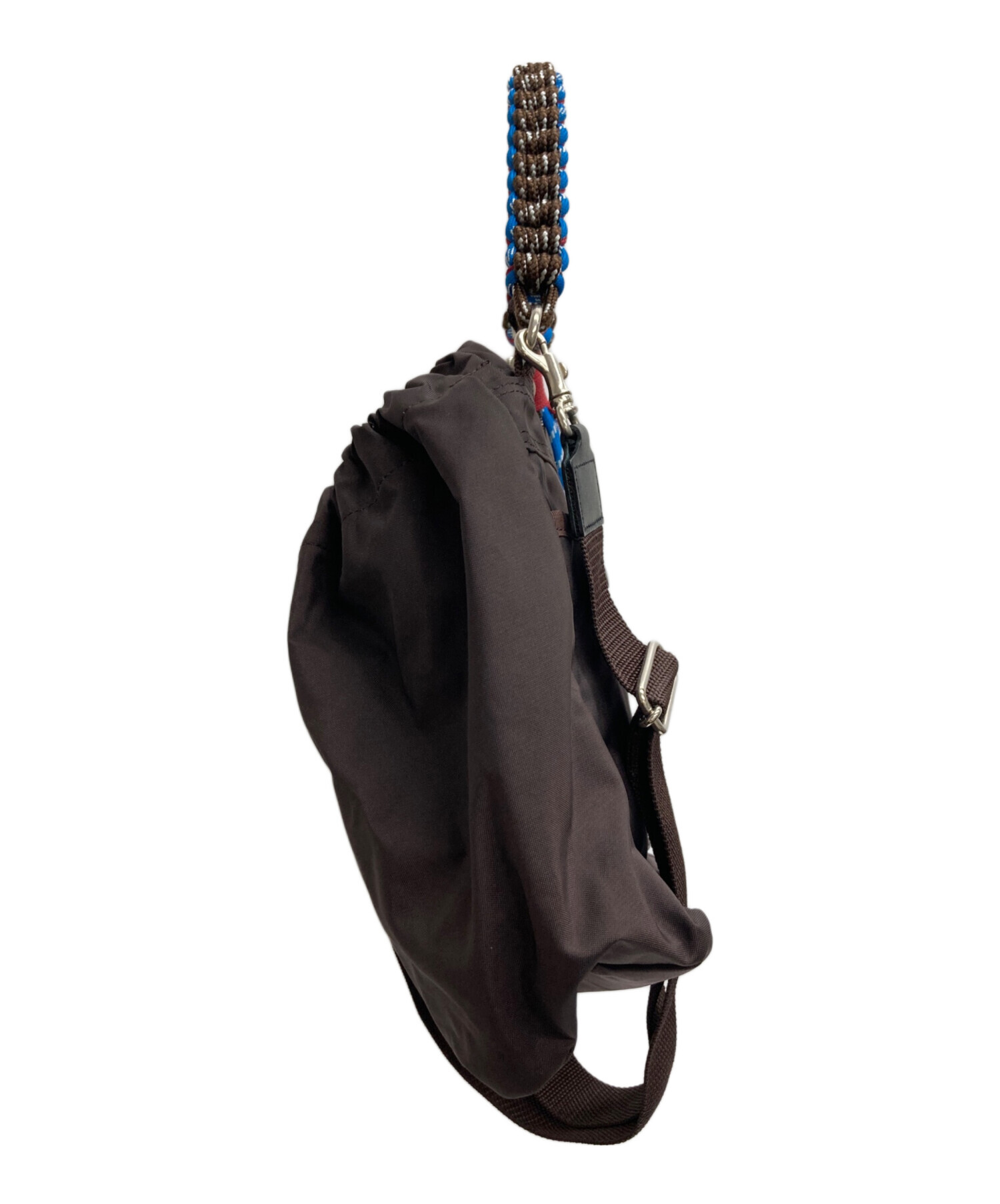 中古・古着通販】zattu (ザッツ) LUGUN 巾着バッグ ブラウン