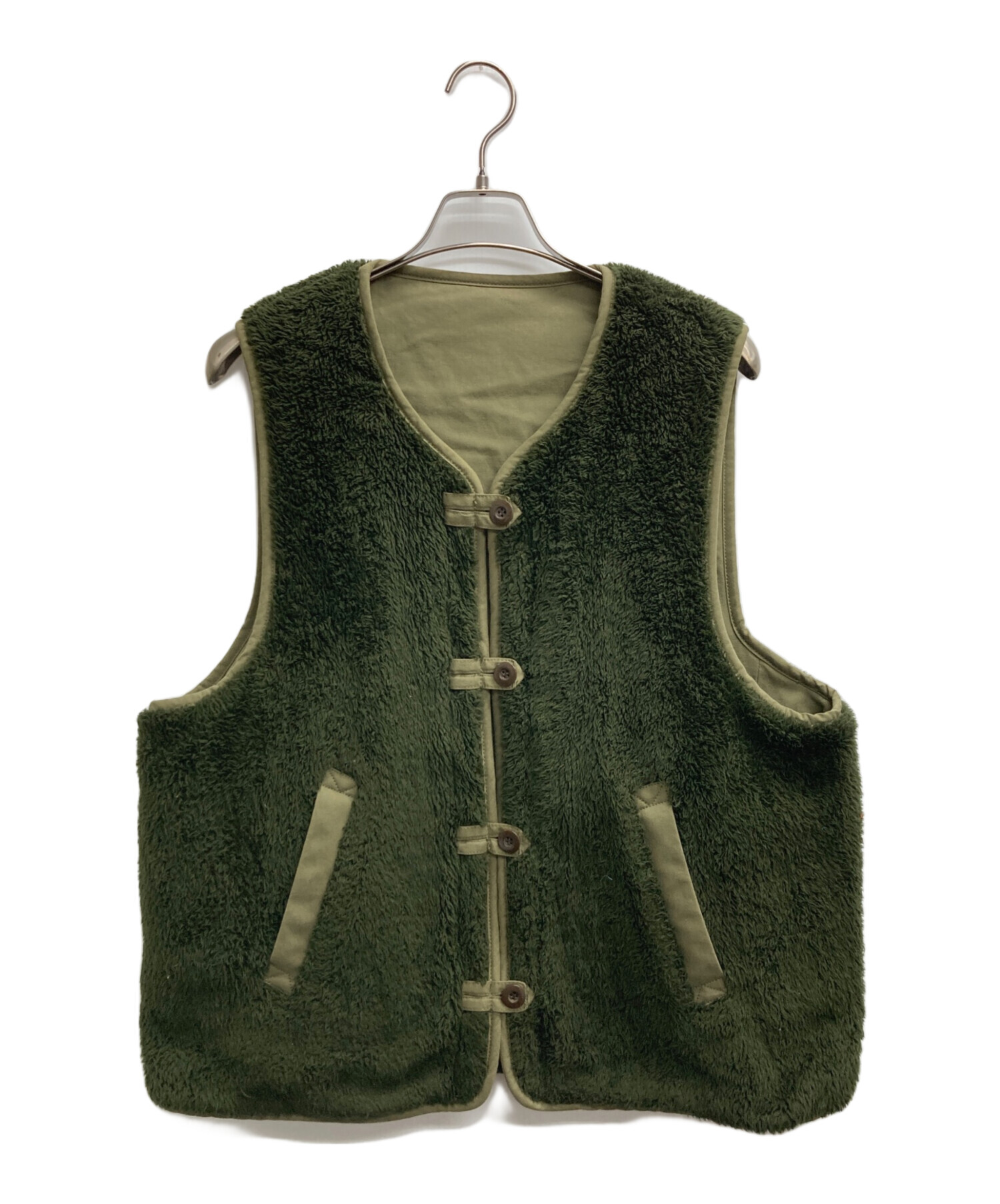 中古・古着通販】ARMY TWILL (アーミーツイル) リバーシブルボアベスト 