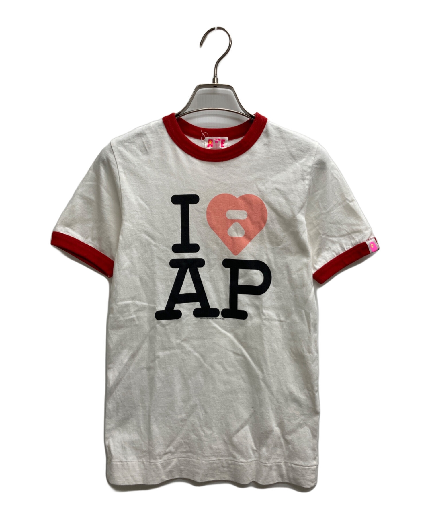 中古・古着通販】A BATHING APE (ア ベイシング エイプ) リンガーT 