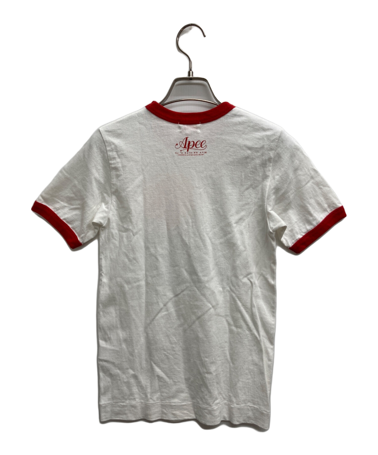 中古・古着通販】A BATHING APE (ア ベイシング エイプ) リンガーT