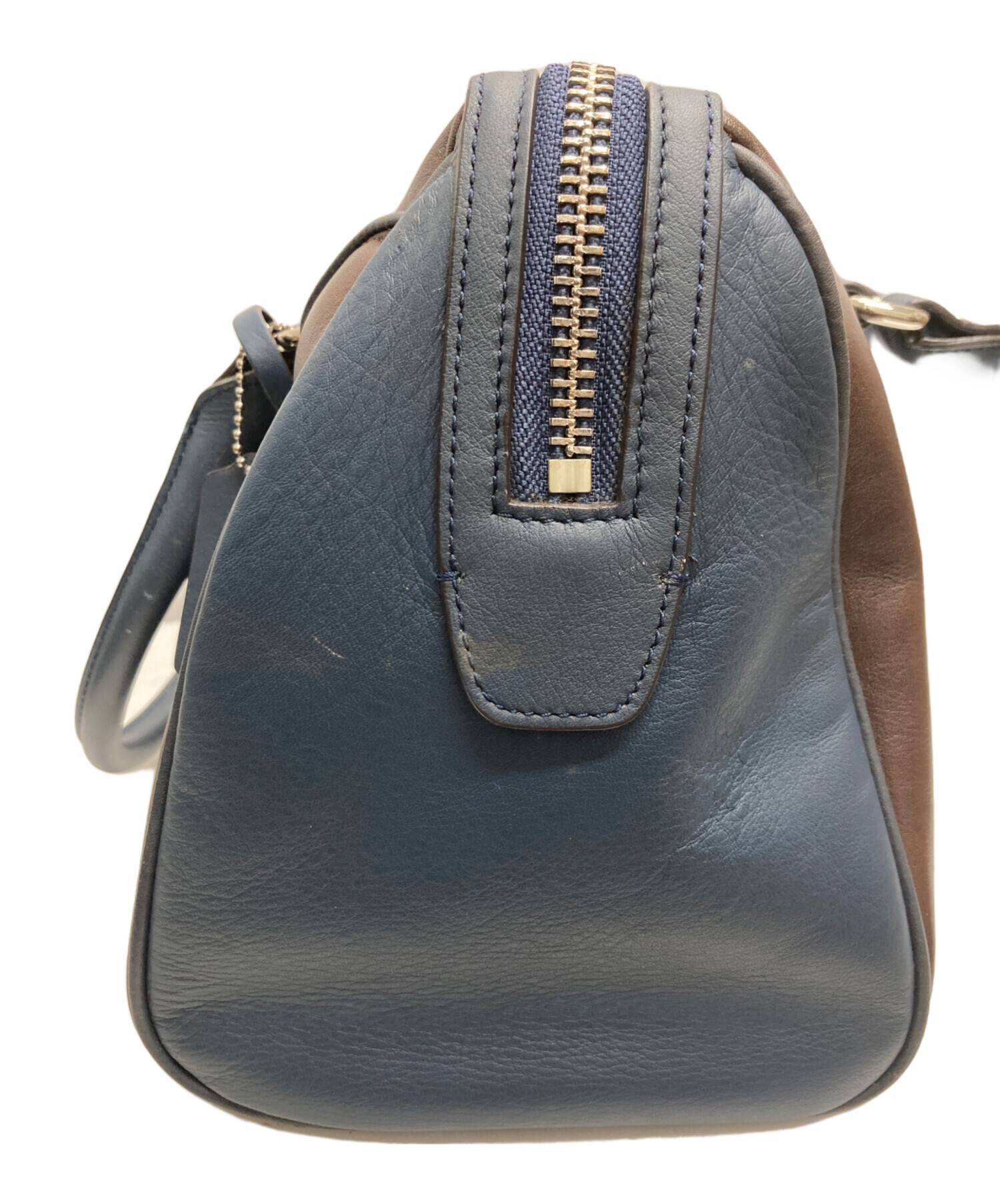 中古・古着通販】COACH (コーチ) ミニボストンバッグ ブラウン 