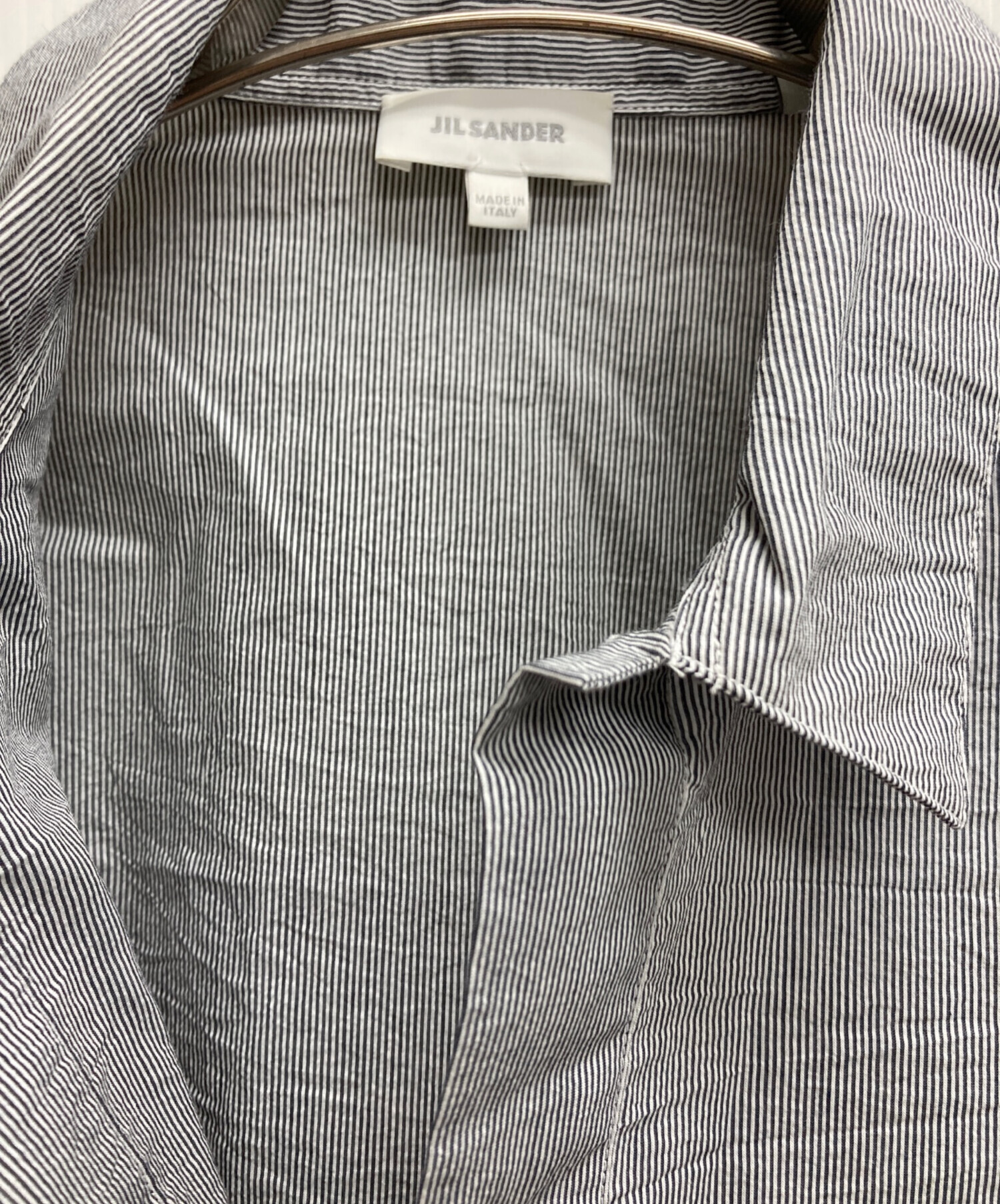 中古・古着通販】JIL SANDER (ジルサンダー) プルオーバーロングシャツ 