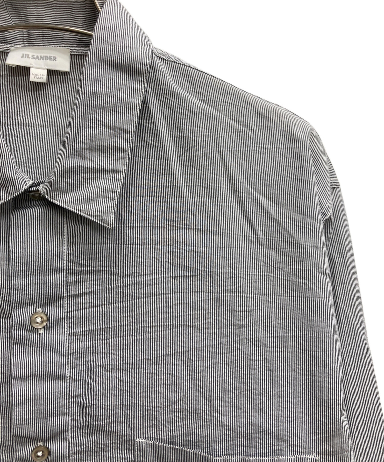 中古・古着通販】JIL SANDER (ジルサンダー) プルオーバーロングシャツ 