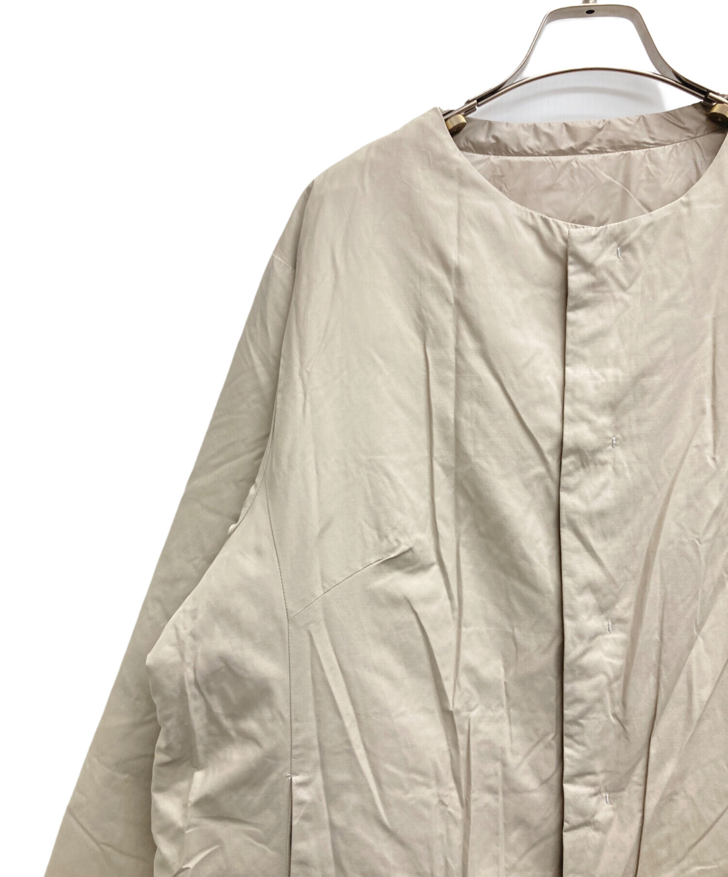 plantation プランテーション ブルゾン（その他） レディース 【古着】【中古】 中古・古着通販】Plantation (プランテーション) ノーカラー ダウン