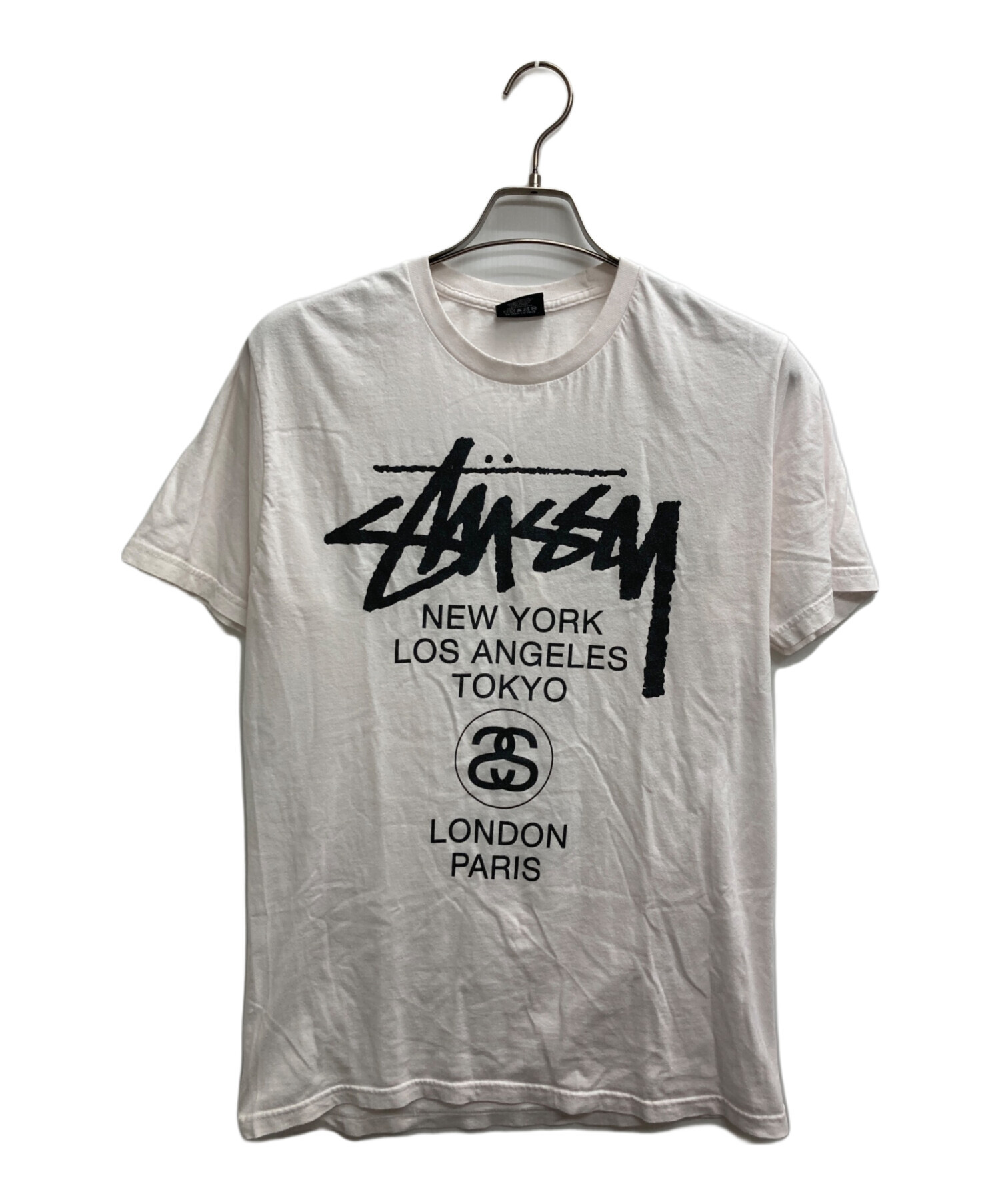 中古・古着通販】stussy (ステューシー) World Tour Tee ホワイト 