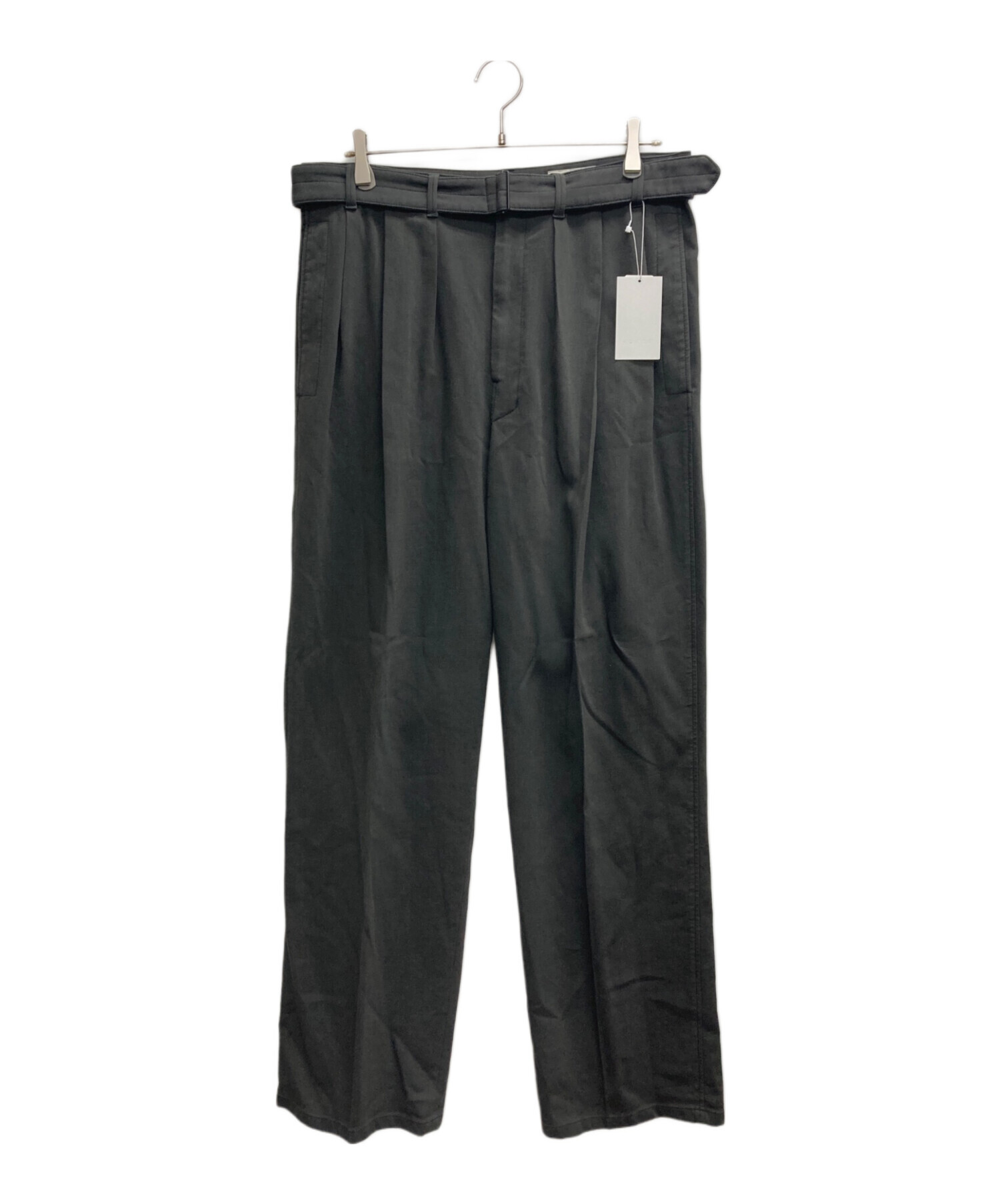 中古・古着通販】LEMAIRE (ルメール) 22W LOOSE PLEATED PANTS グレー