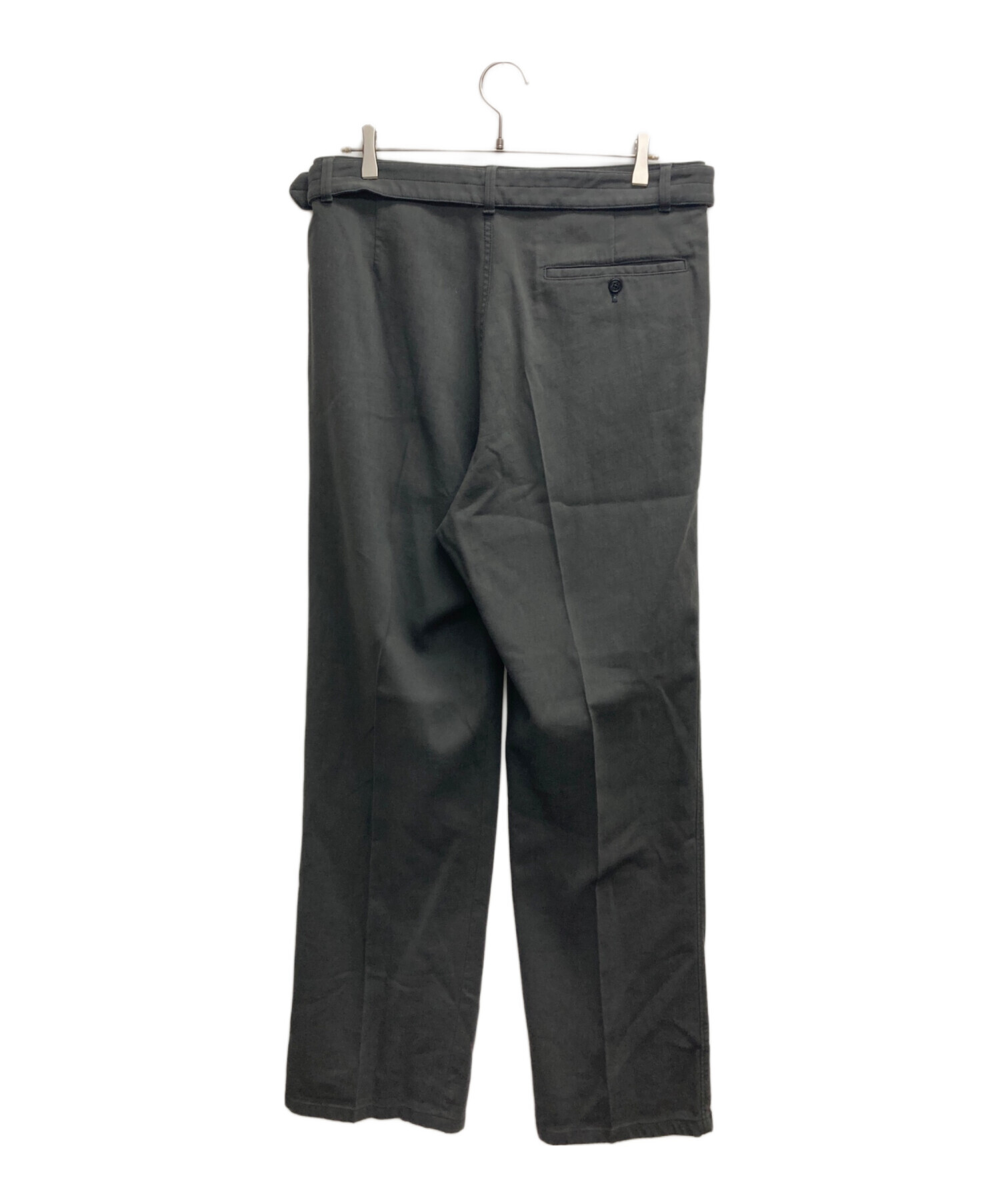 n*様 LEMAIRE LOOSE PLEATED PANTS 48 タグ付き 中古・古着通販】LEMAIRE (ルメール) 22W LOOSE PLEATED PANTS グレー