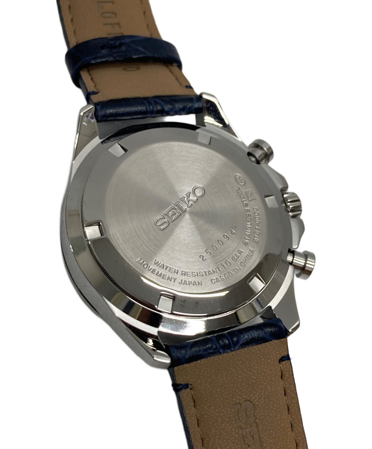 中古・古着通販】SEIKO (セイコー) クロノグラフ SBTR019 ブルー 