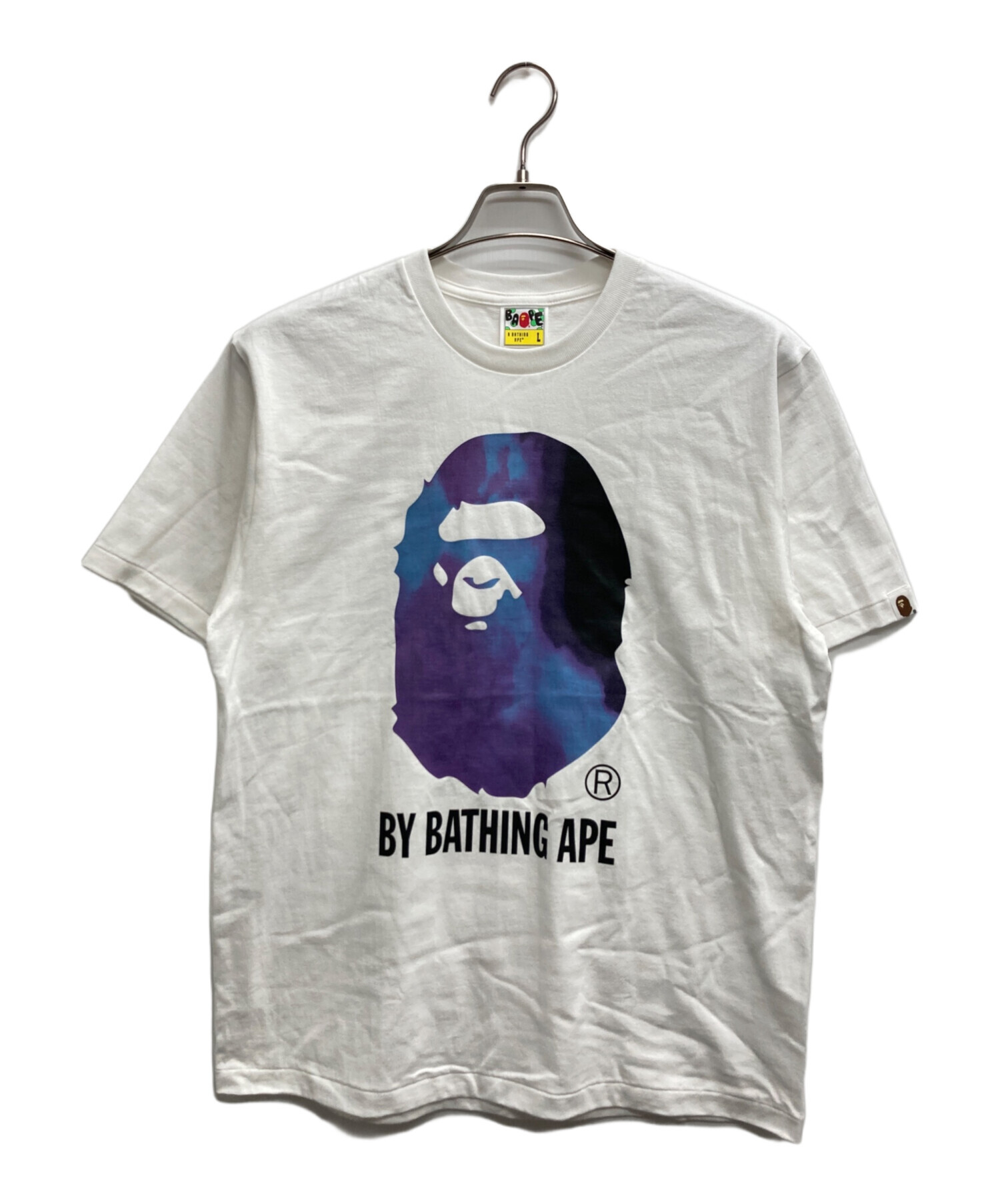 中古・古着通販】A BATHING APE (ア ベイシング エイプ) ロゴプリントT