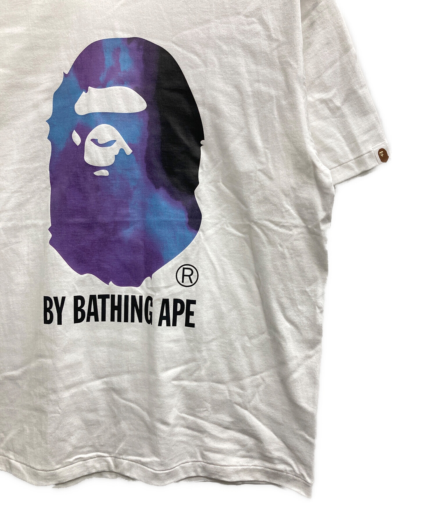 中古・古着通販】A BATHING APE (ア ベイシング エイプ) ロゴプリントT