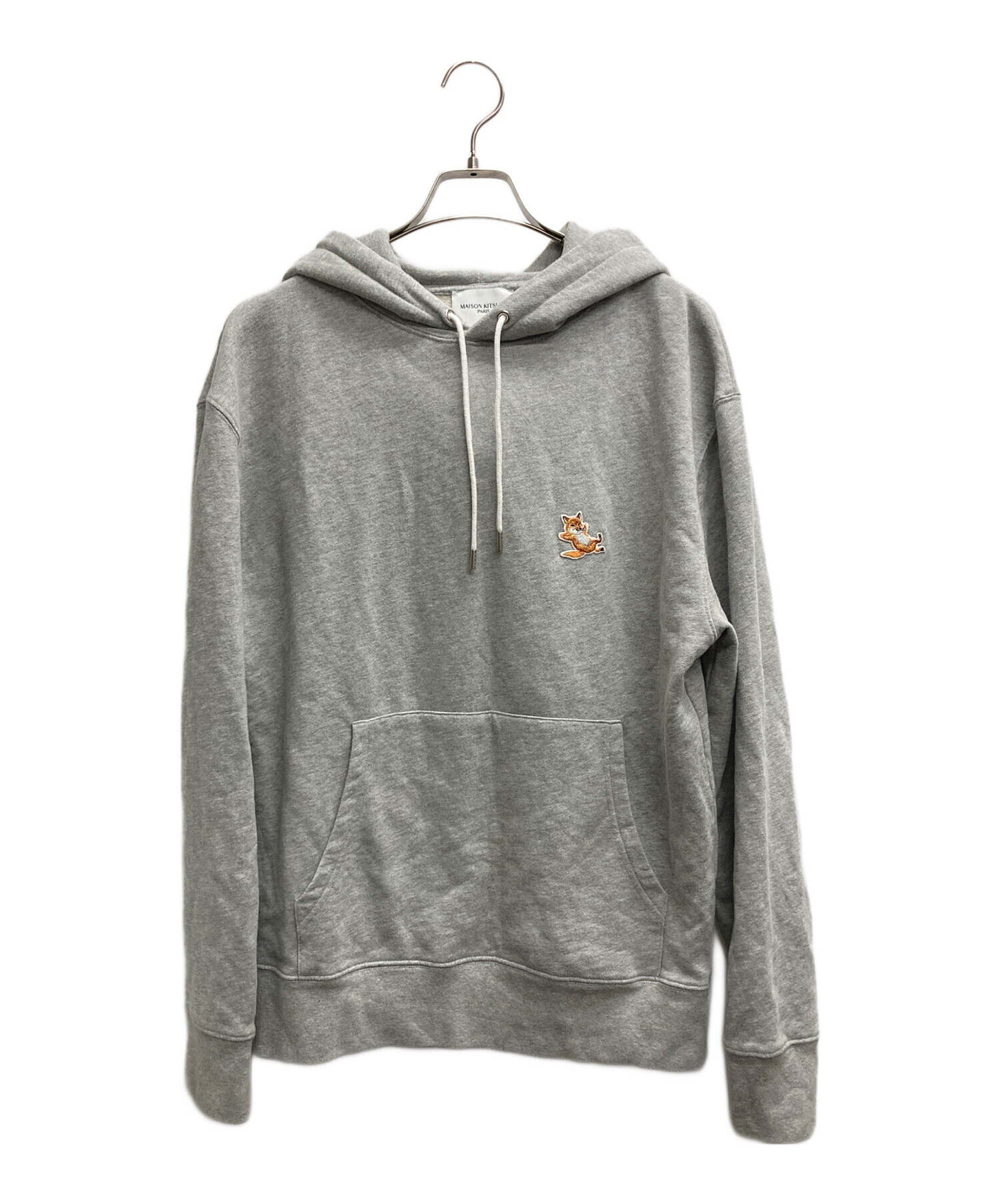 中古・古着通販】maison kitsune (メゾンキツネ) パーカー グレー 