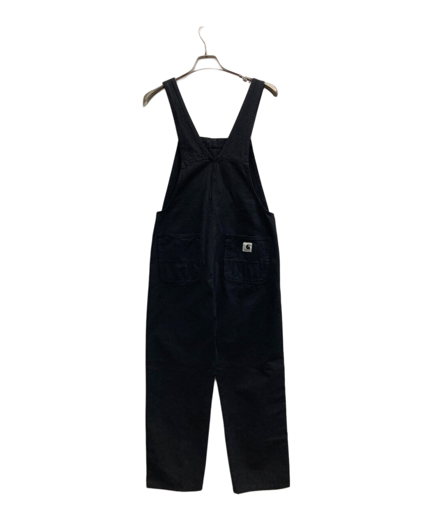 Carhartt オーバーオール Sサイズ 黒 中古・古着通販】CarHartt (カーハート) W BIB OVERALL STRAIGHT