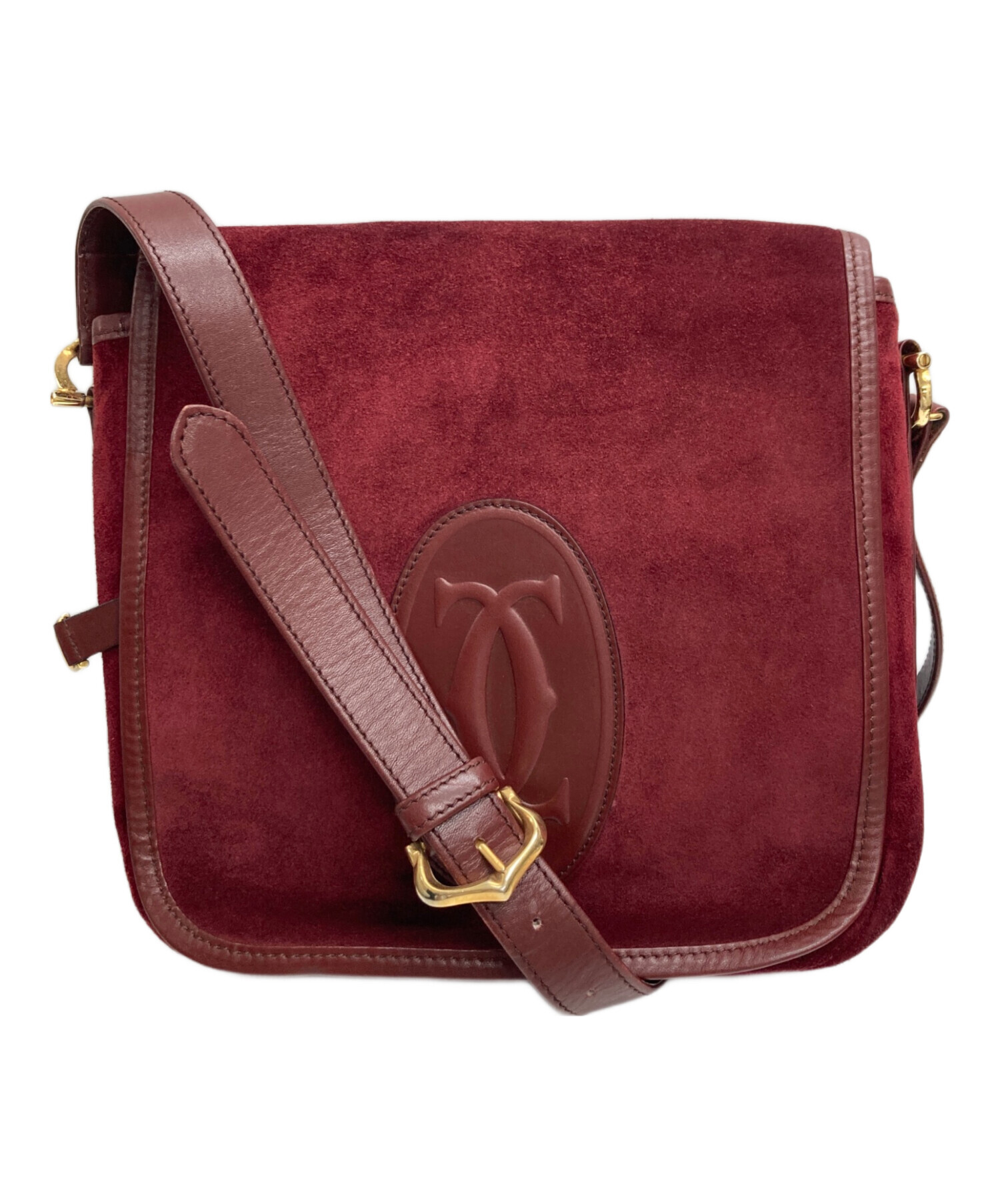 中古・古着通販】Cartier (カルティエ) マストライン ショルダーバッグ 