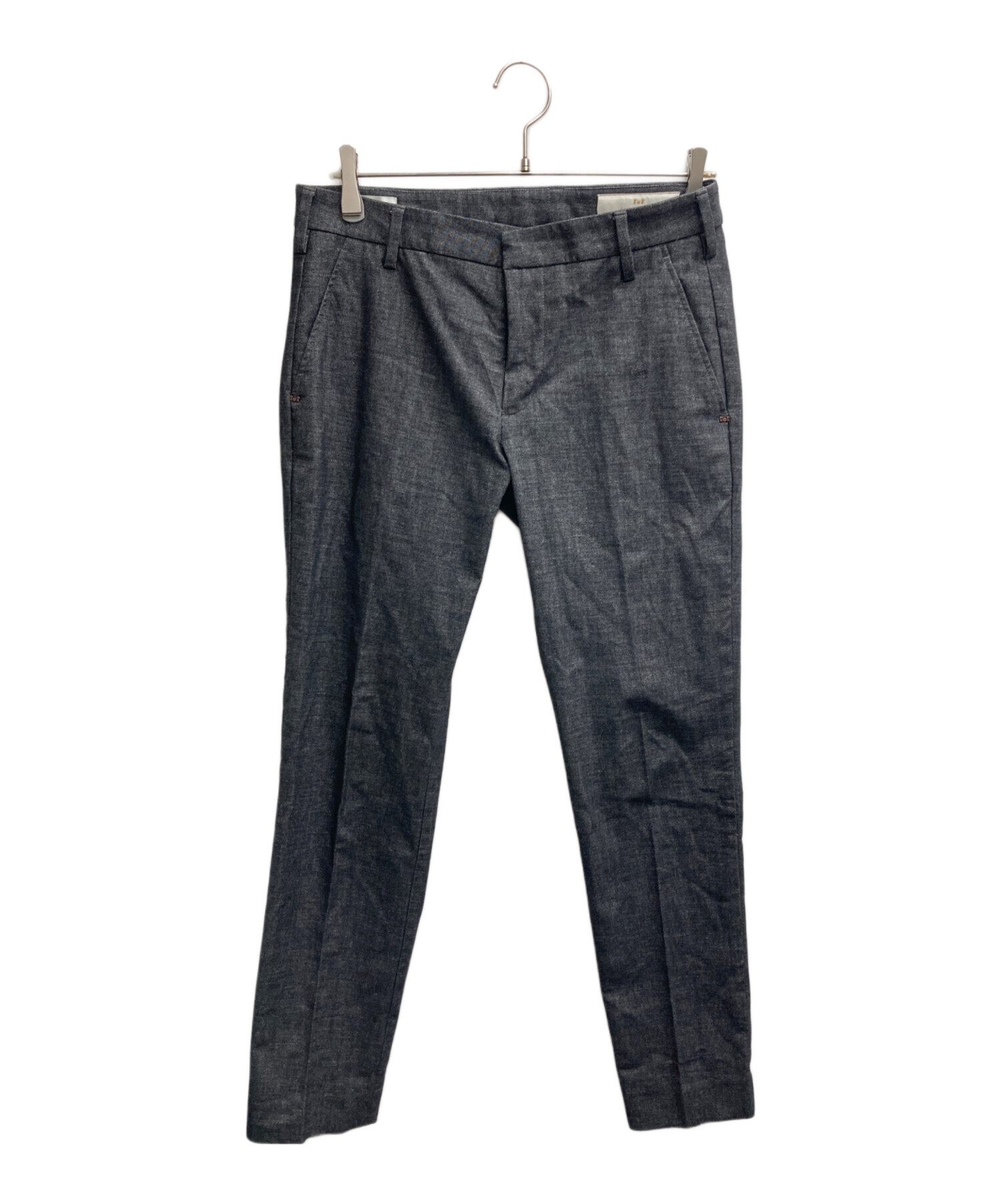 entre amis グレー スラックス 32/46 中古・古着通販】ENTRE AMIS (アントレ アミ) スラックス グレー
